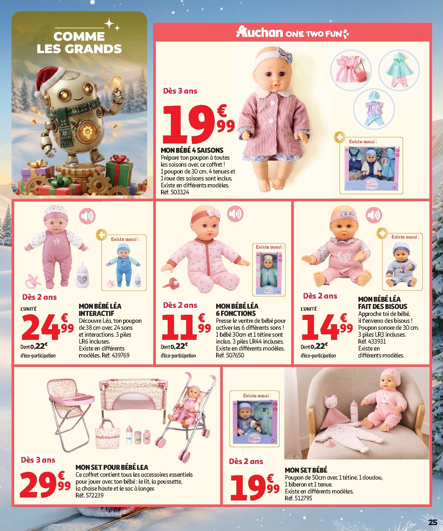 auchan - Huidige Auchan - Jouets de Noël folder geldig van vrijdag 16/10/2026 tot zondag 06/12/2026 - page: 25