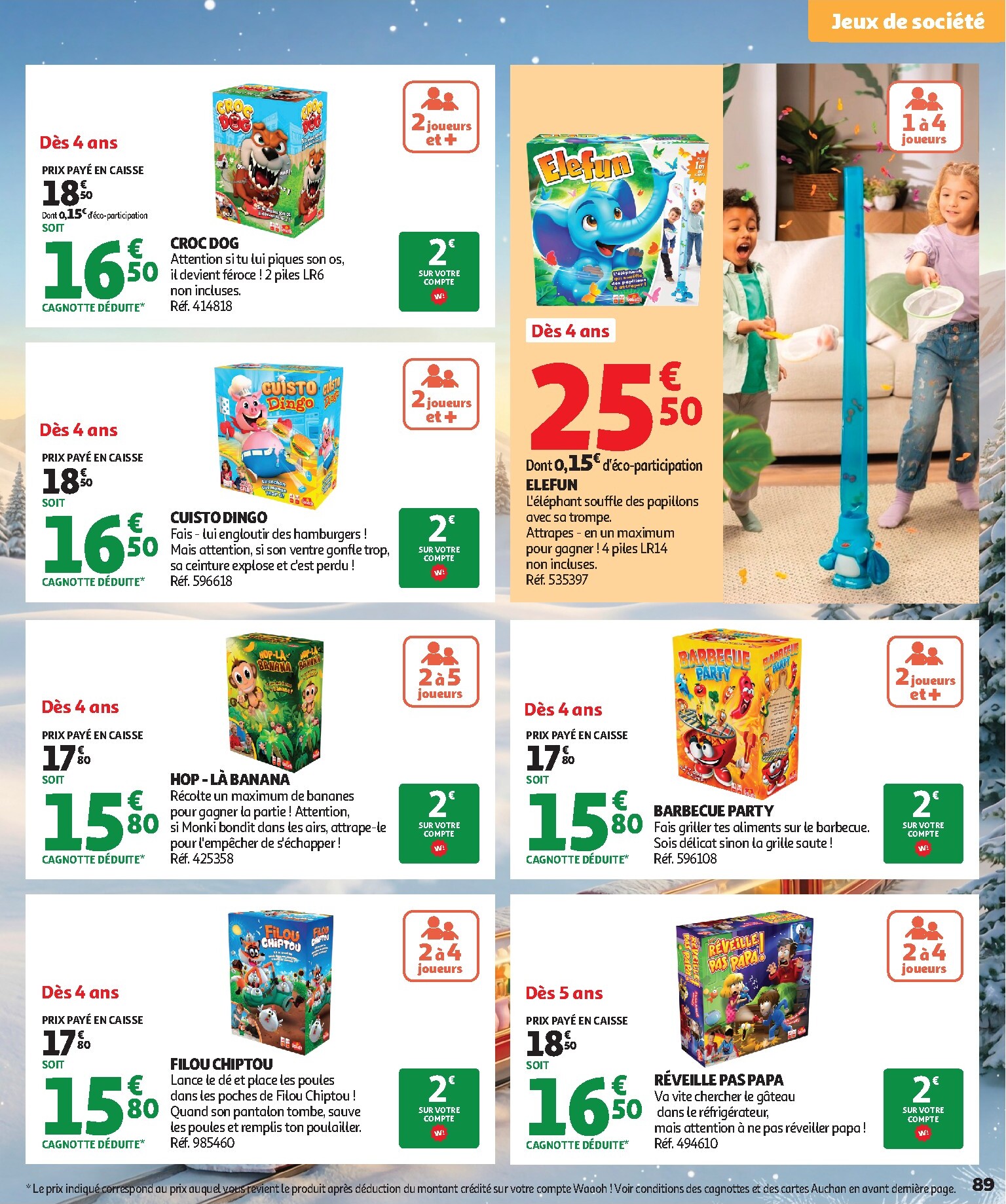 auchan - Huidige Auchan - Jouets de Noël folder geldig van vrijdag 16/10/2026 tot zondag 06/12/2026 - page: 89