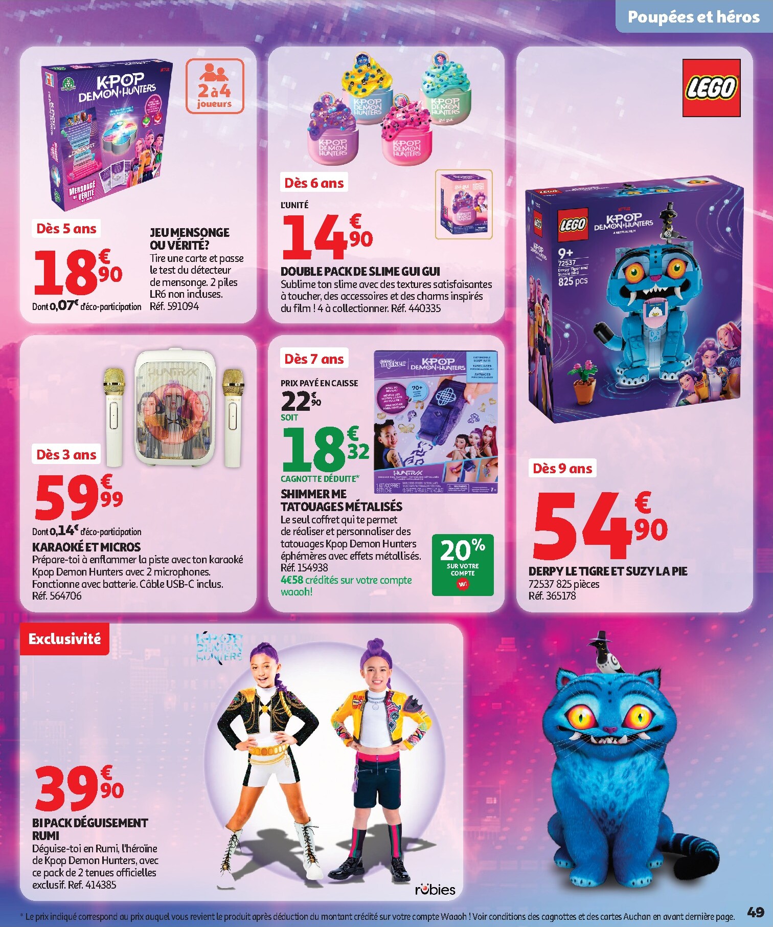 auchan - Huidige Auchan - Jouets de Noël folder geldig van vrijdag 16/10/2026 tot zondag 06/12/2026 - page: 49