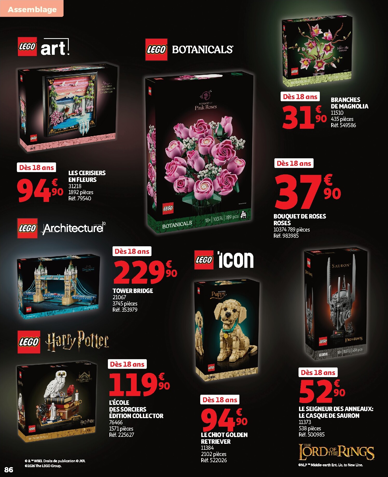 auchan - Huidige Auchan - Jouets de Noël folder geldig van vrijdag 16/10/2026 tot zondag 06/12/2026 - page: 86