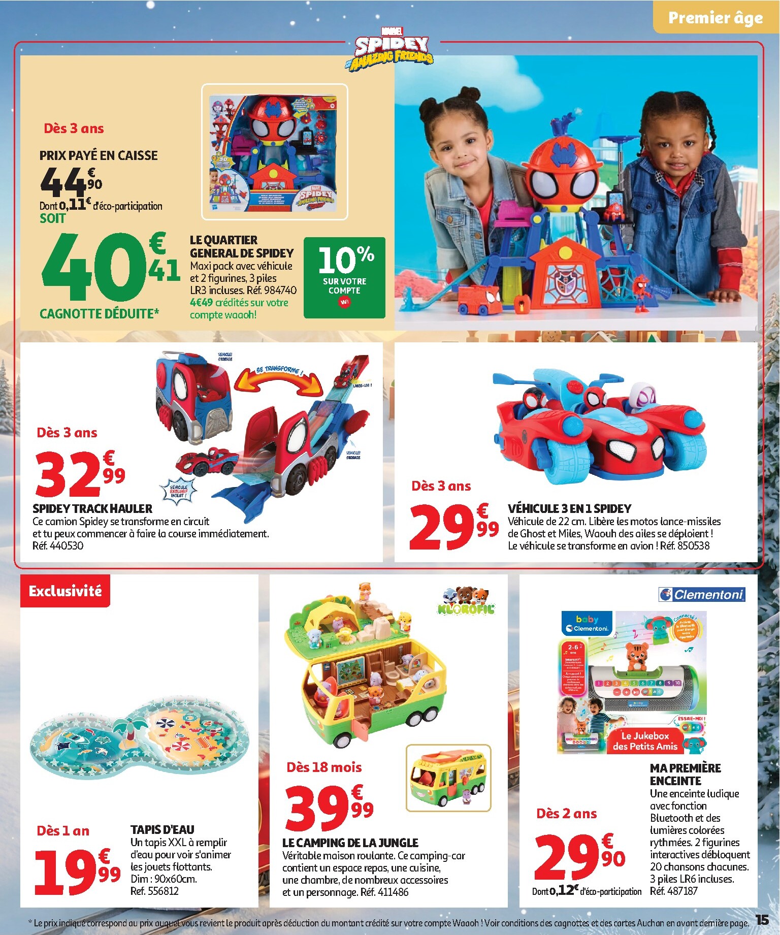 auchan - Huidige Auchan - Jouets de Noël folder geldig van vrijdag 16/10/2026 tot zondag 06/12/2026 - page: 15