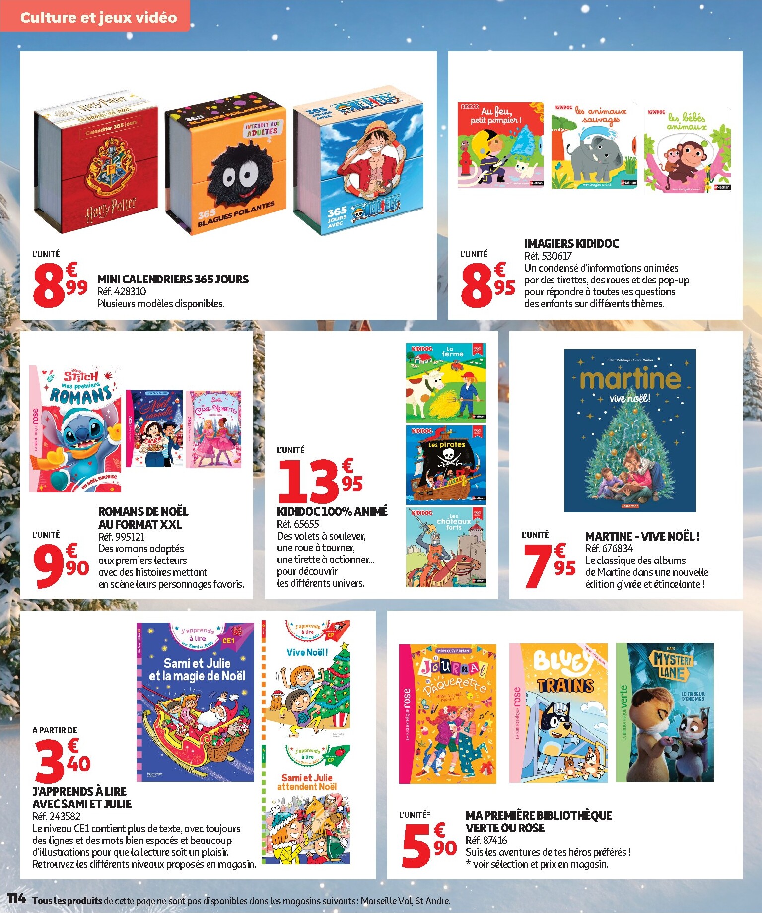 auchan - Huidige Auchan - Jouets de Noël folder geldig van vrijdag 16/10/2026 tot zondag 06/12/2026 - page: 114