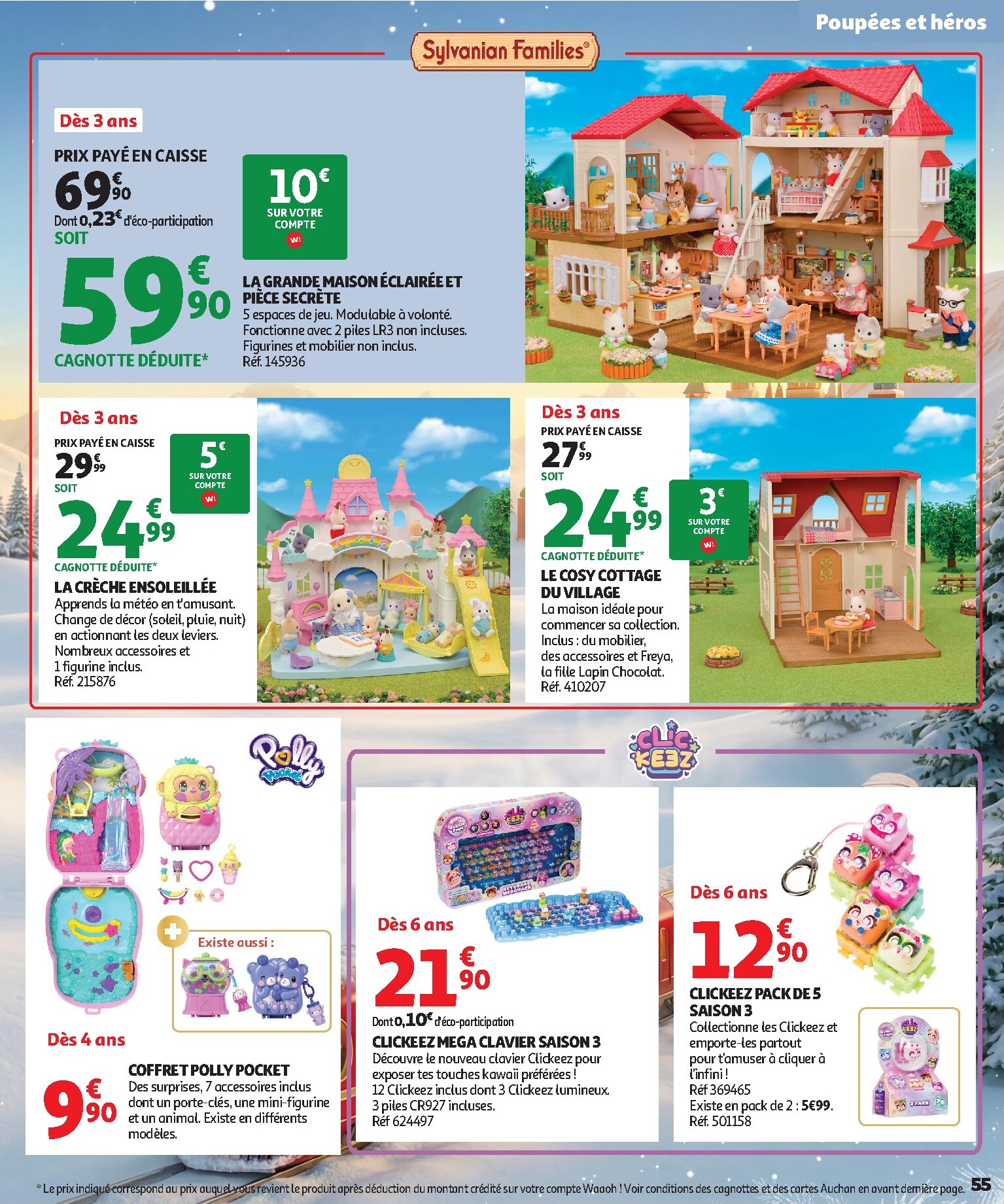 auchan - Huidige Auchan - Jouets de Noël folder geldig van vrijdag 16/10/2026 tot zondag 06/12/2026 - page: 55