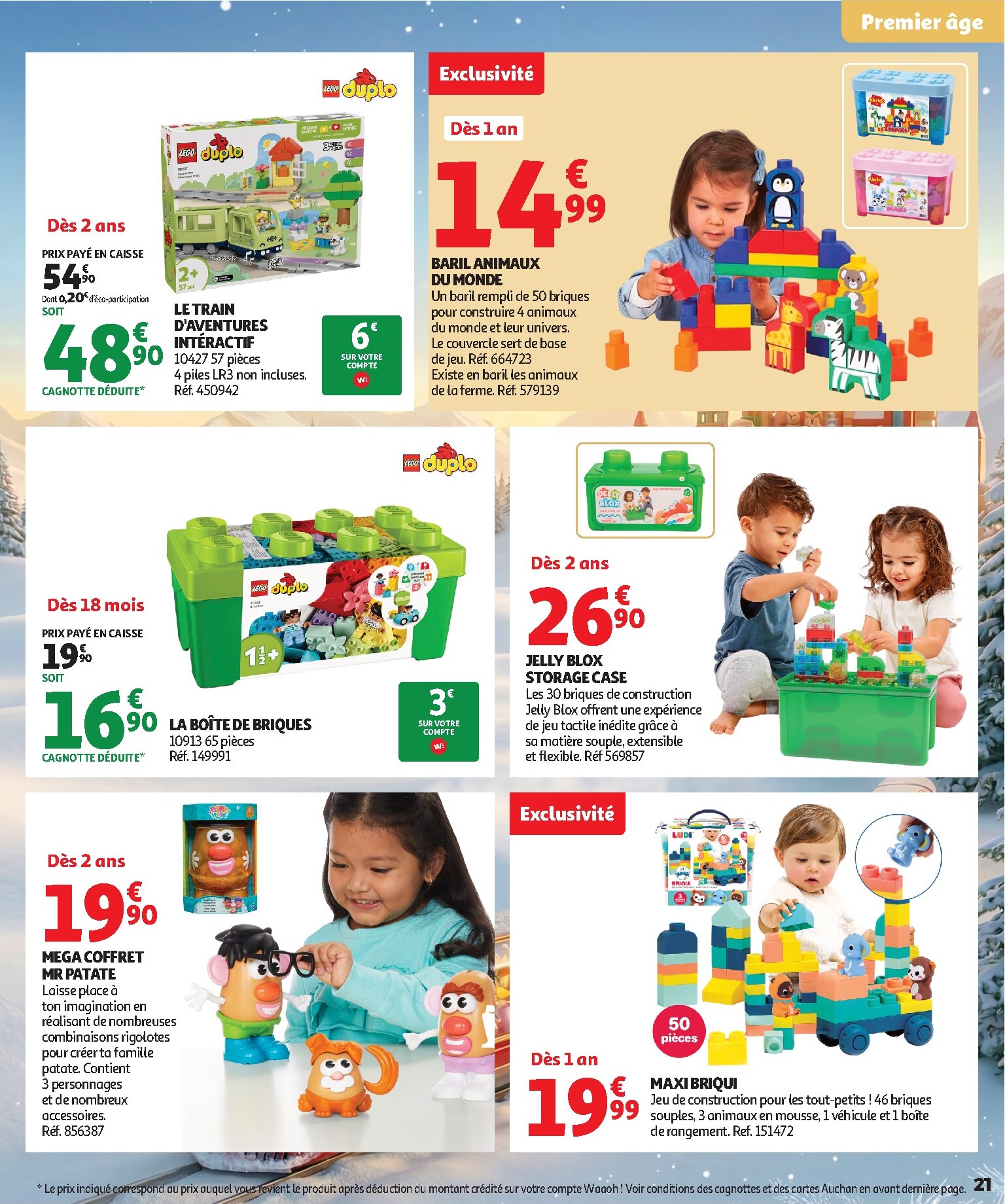 auchan - Huidige Auchan - Jouets de Noël folder geldig van vrijdag 16/10/2026 tot zondag 06/12/2026 - page: 21