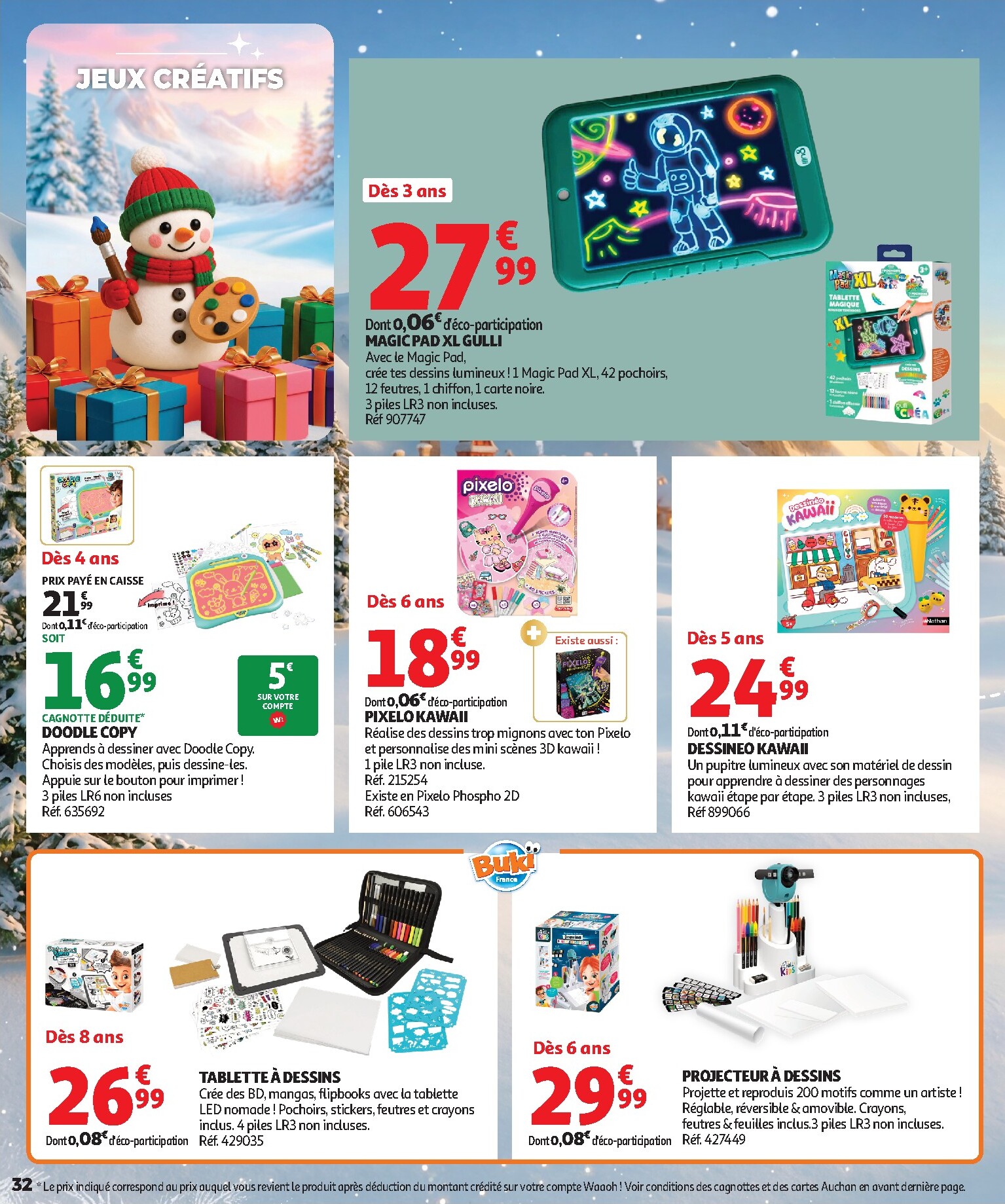 auchan - Huidige Auchan - Jouets de Noël folder geldig van vrijdag 16/10/2026 tot zondag 06/12/2026 - page: 32