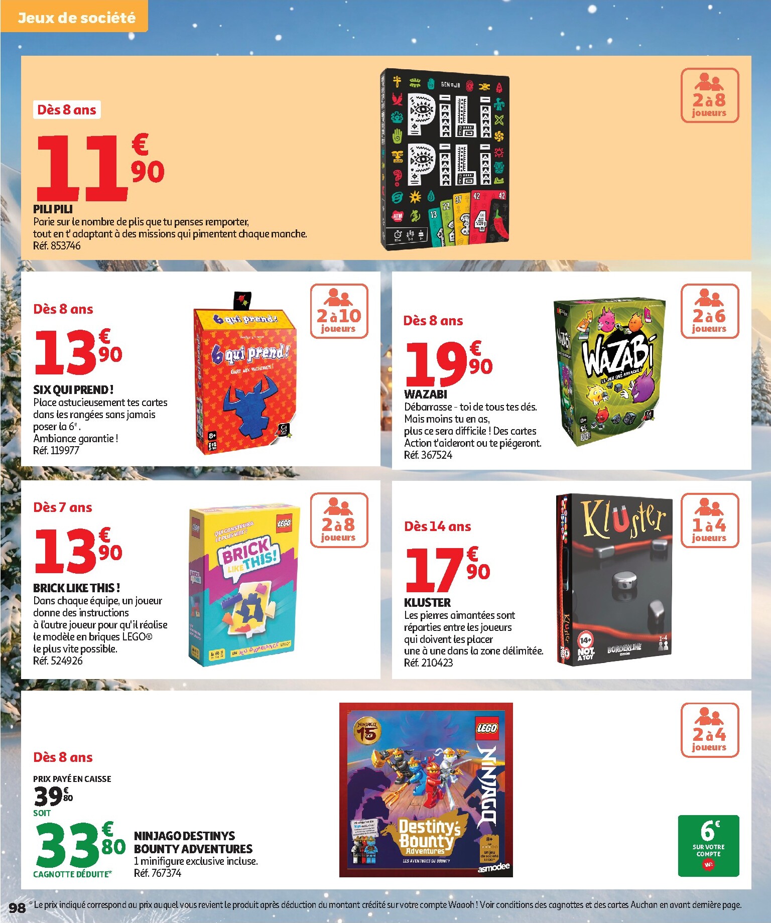 auchan - Huidige Auchan - Jouets de Noël folder geldig van vrijdag 16/10/2026 tot zondag 06/12/2026 - page: 98
