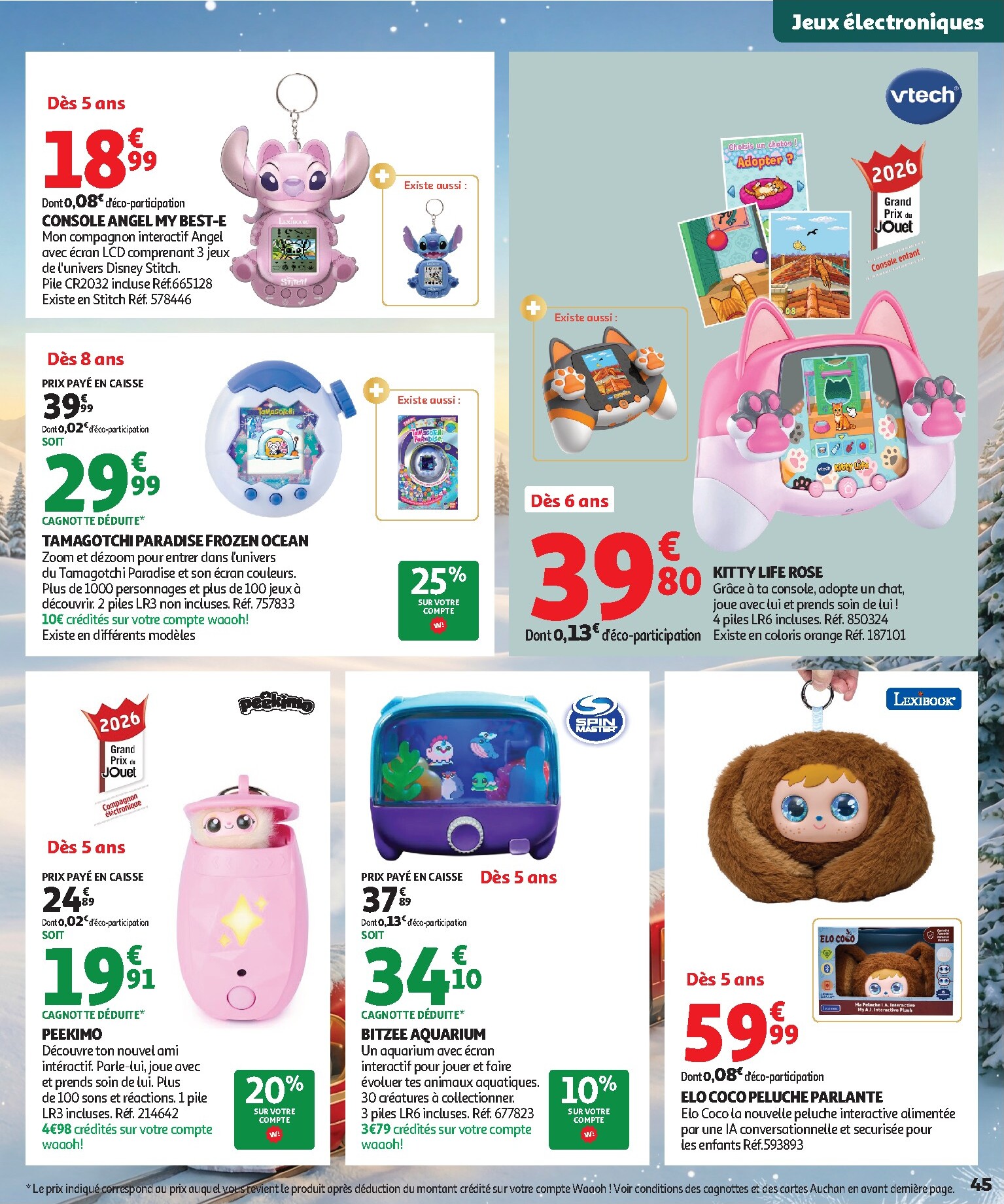 auchan - Huidige Auchan - Jouets de Noël folder geldig van vrijdag 16/10/2026 tot zondag 06/12/2026 - page: 45