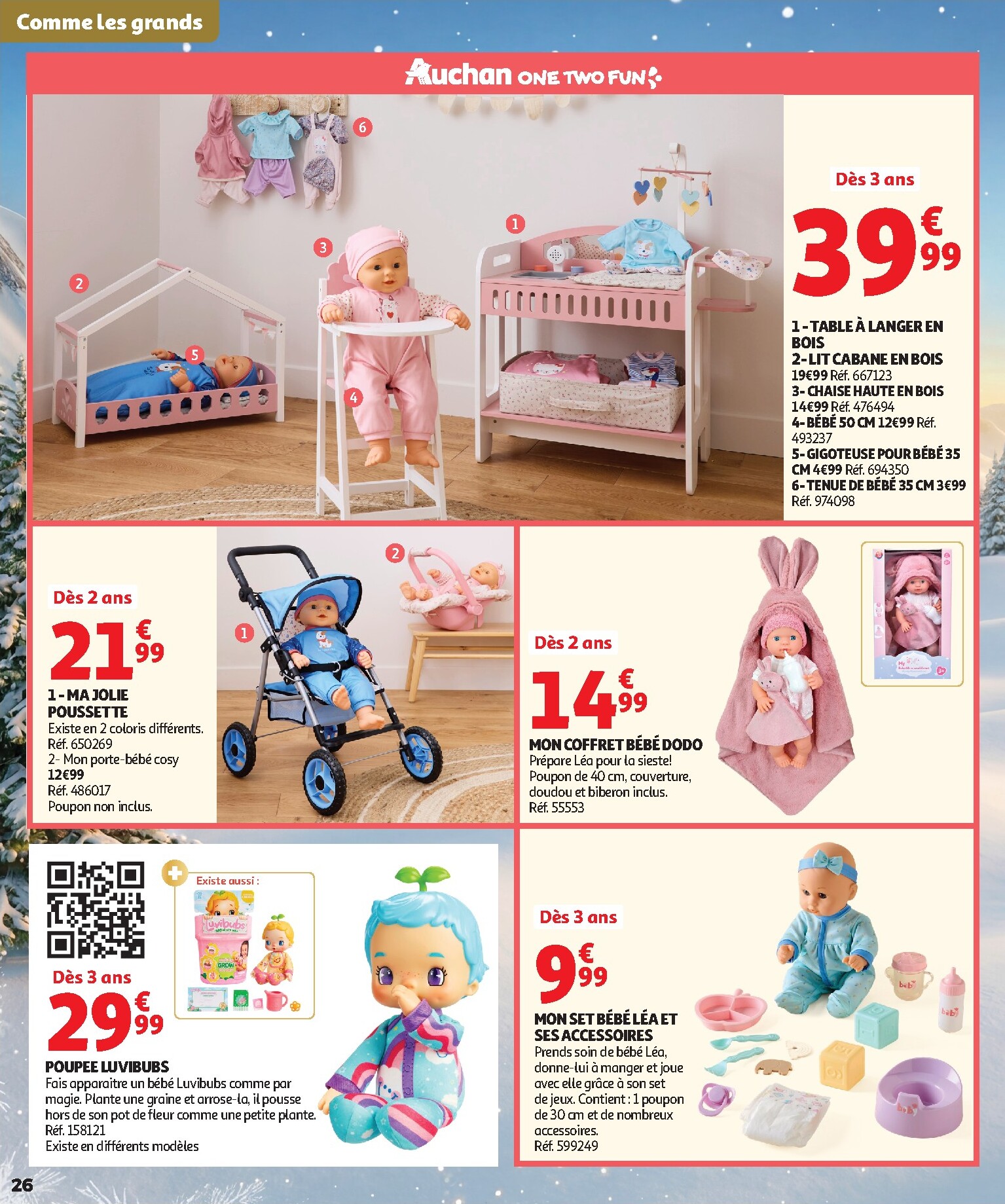 auchan - Huidige Auchan - Jouets de Noël folder geldig van vrijdag 16/10/2026 tot zondag 06/12/2026 - page: 26