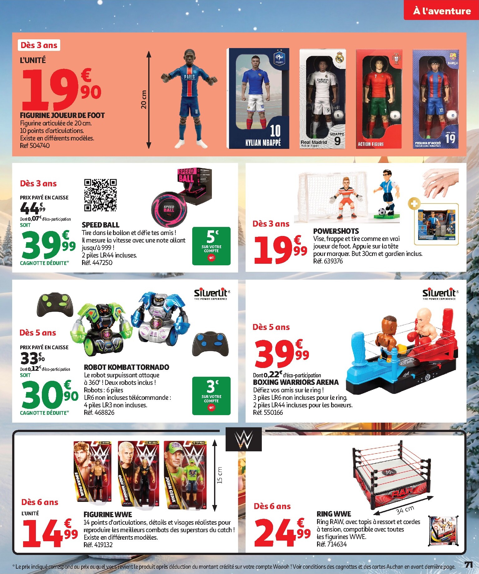 auchan - Huidige Auchan - Jouets de Noël folder geldig van vrijdag 16/10/2026 tot zondag 06/12/2026 - page: 71