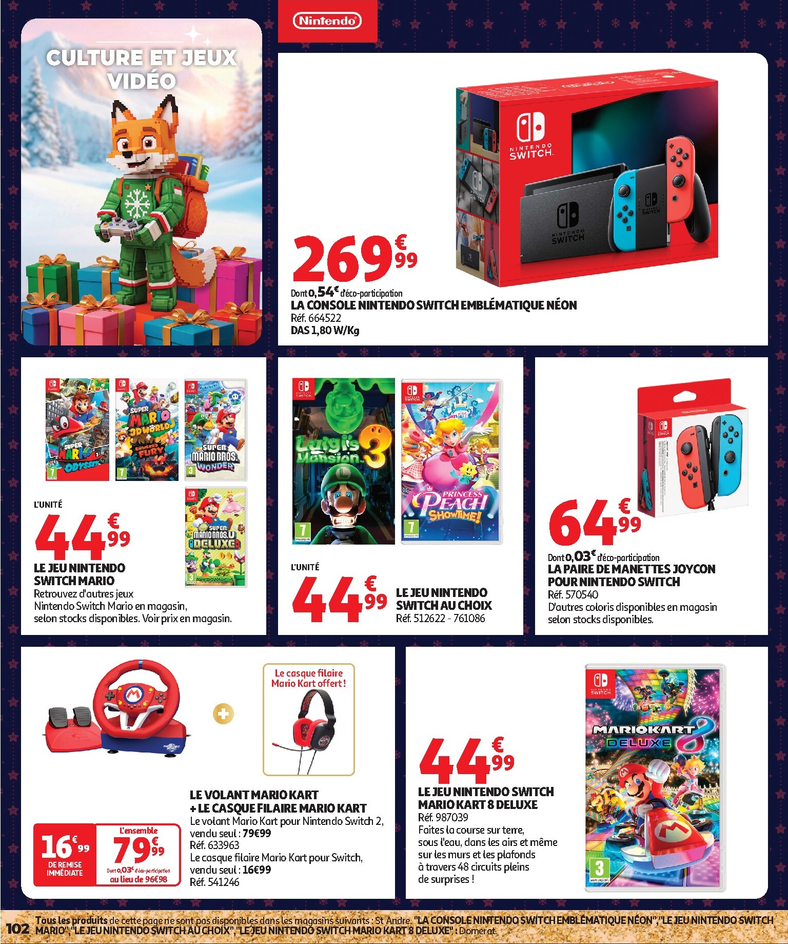 auchan - Huidige Auchan - Jouets de Noël folder geldig van vrijdag 16/10/2026 tot zondag 06/12/2026 - page: 102