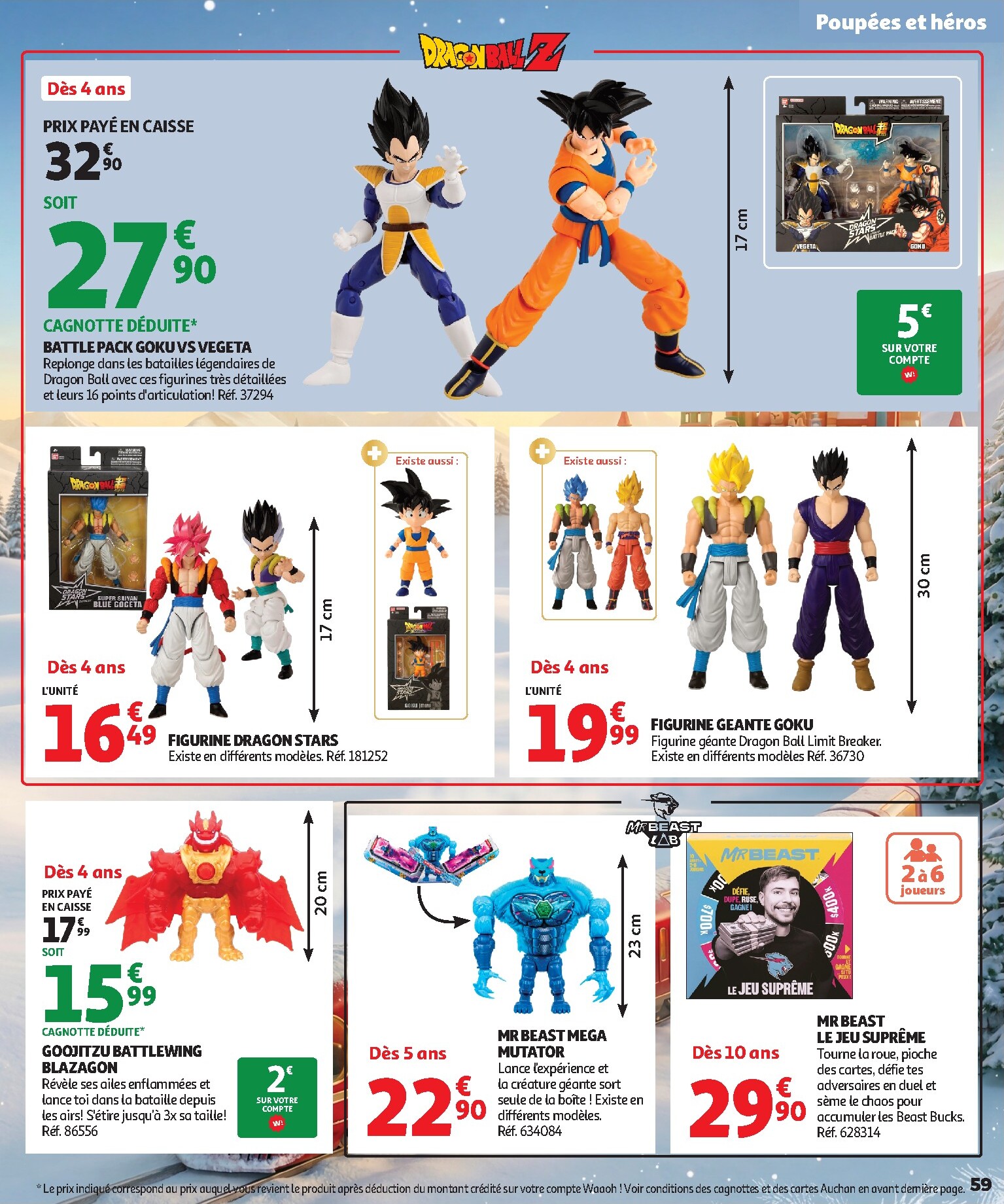 auchan - Huidige Auchan - Jouets de Noël folder geldig van vrijdag 16/10/2026 tot zondag 06/12/2026 - page: 59