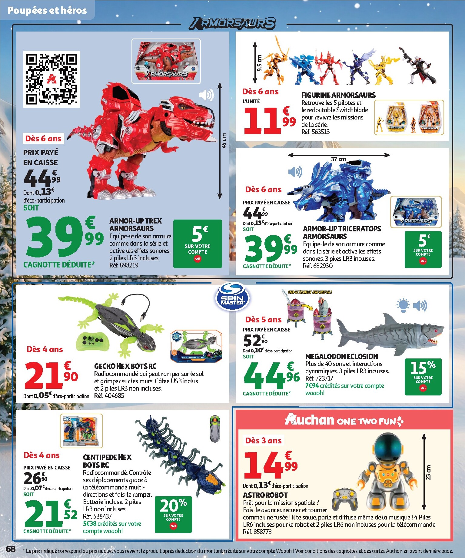 auchan - Huidige Auchan - Jouets de Noël folder geldig van vrijdag 16/10/2026 tot zondag 06/12/2026 - page: 68
