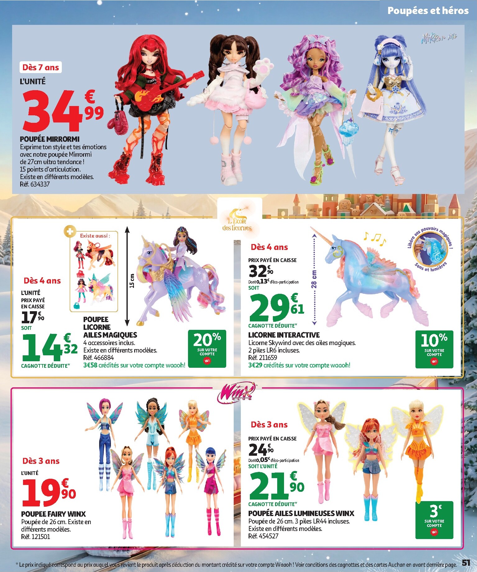 auchan - Huidige Auchan - Jouets de Noël folder geldig van vrijdag 16/10/2026 tot zondag 06/12/2026 - page: 51