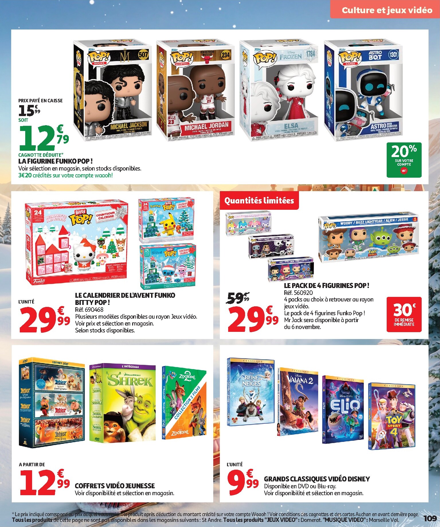 auchan - Huidige Auchan - Jouets de Noël folder geldig van vrijdag 16/10/2026 tot zondag 06/12/2026 - page: 109