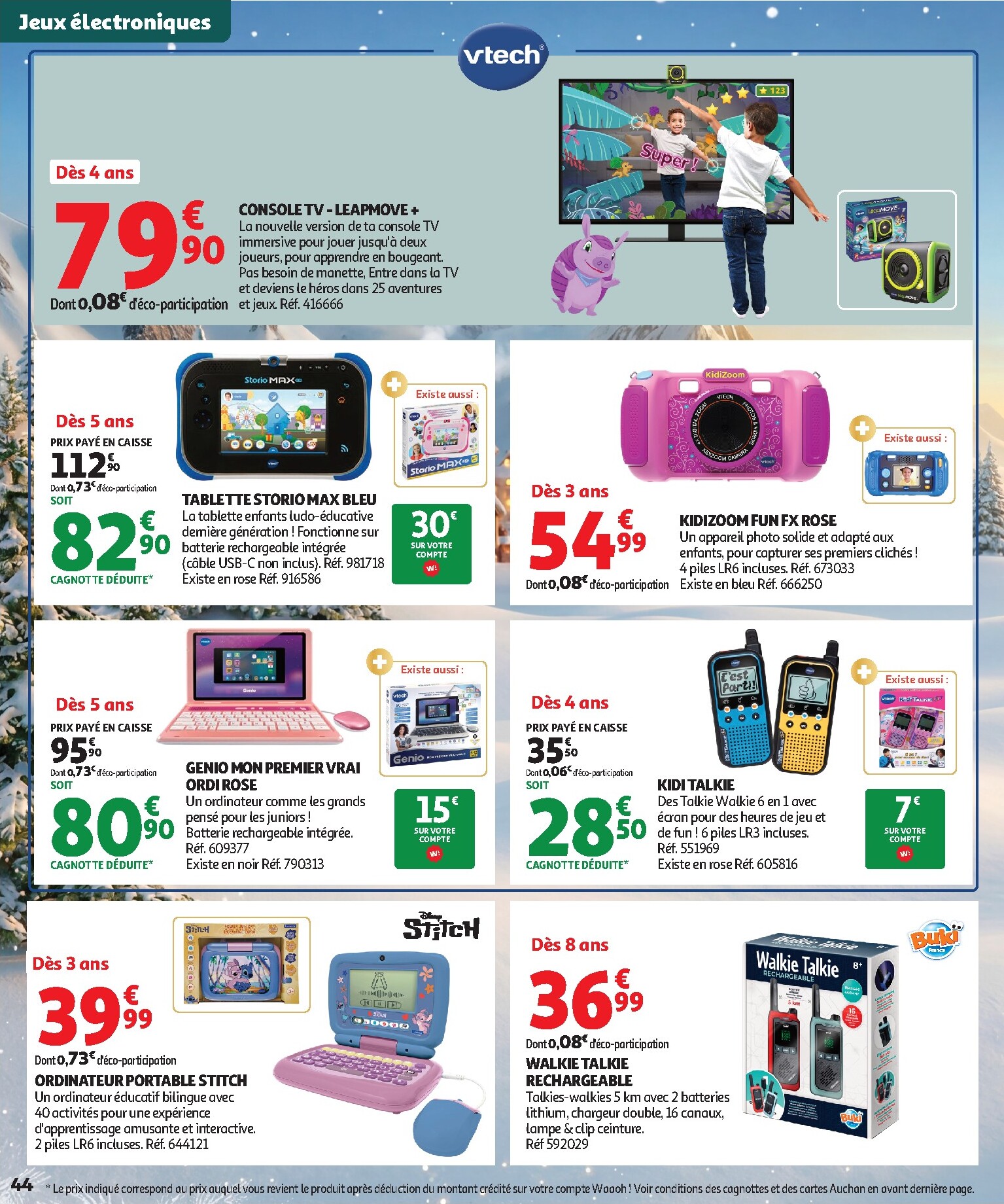 auchan - Huidige Auchan - Jouets de Noël folder geldig van vrijdag 16/10/2026 tot zondag 06/12/2026 - page: 44