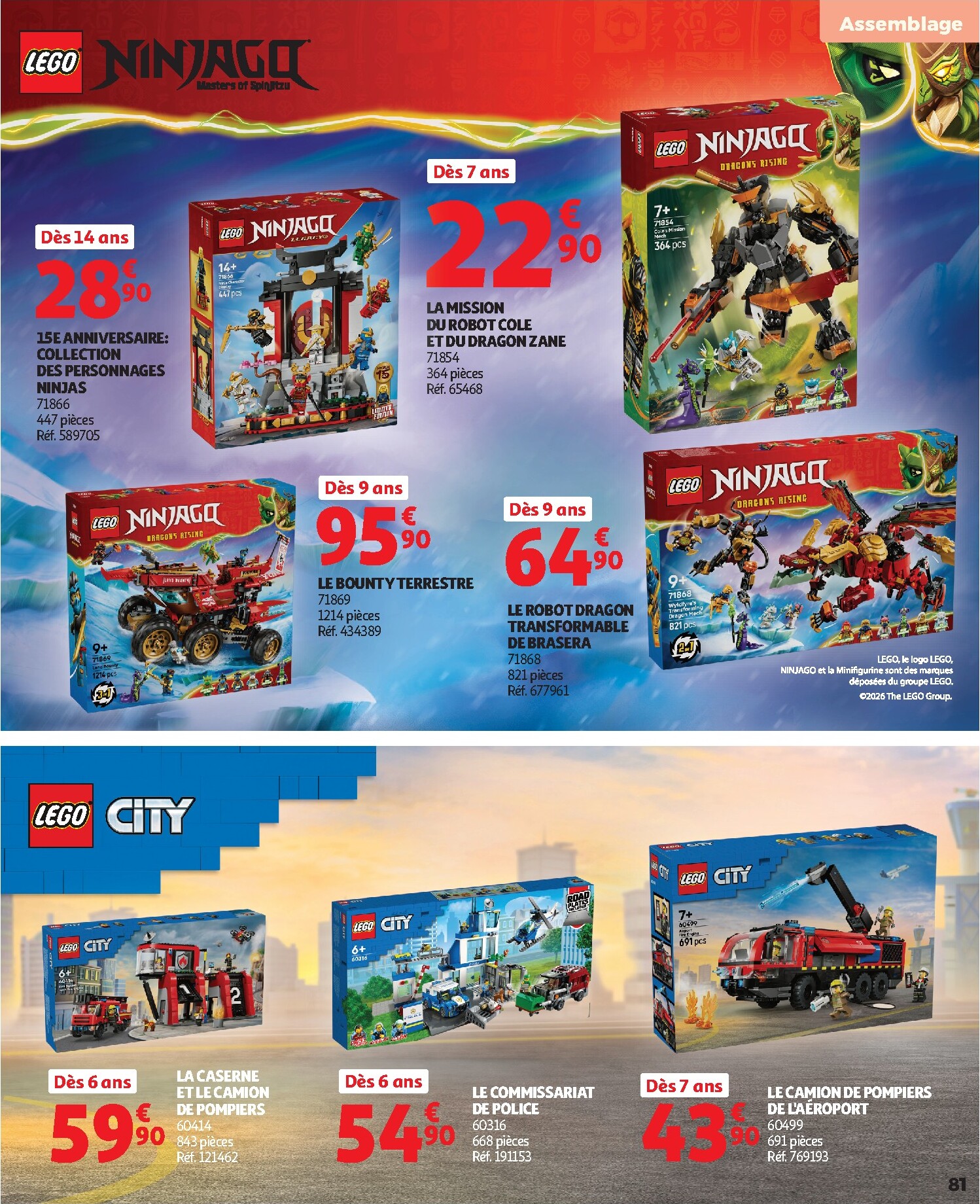 auchan - Huidige Auchan - Jouets de Noël folder geldig van vrijdag 16/10/2026 tot zondag 06/12/2026 - page: 81