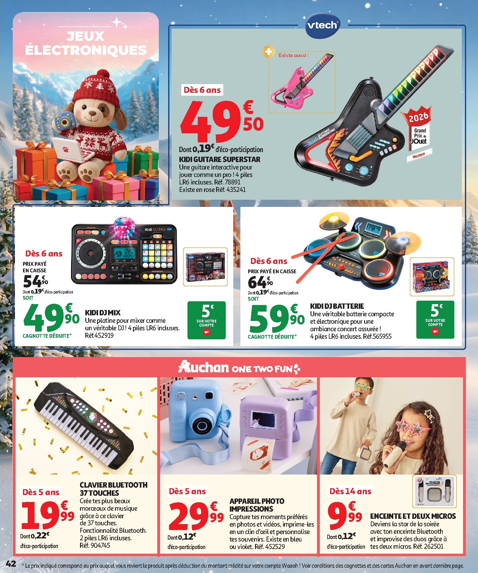 auchan - Huidige Auchan - Jouets de Noël folder geldig van vrijdag 16/10/2026 tot zondag 06/12/2026 - page: 42