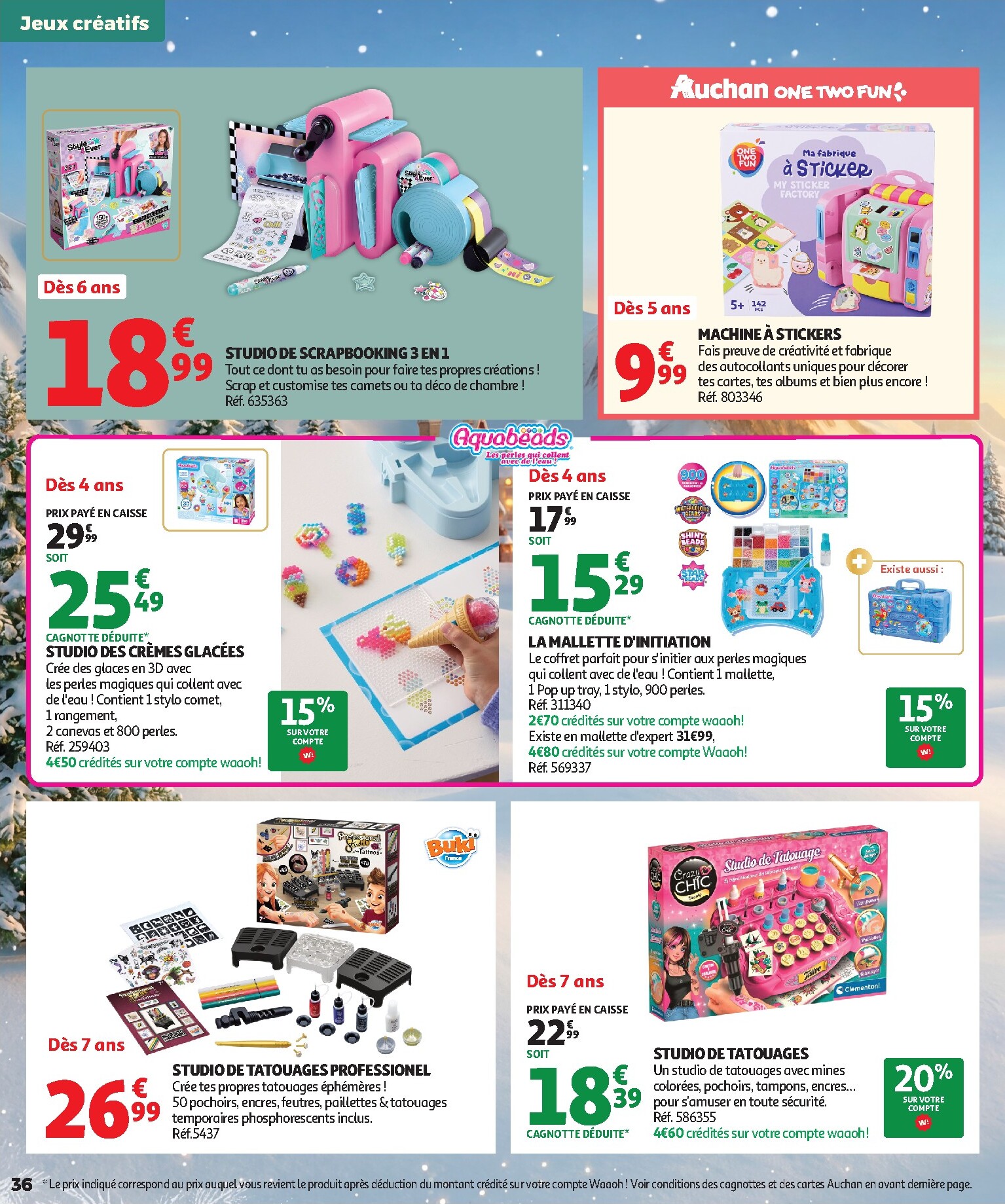 auchan - Huidige Auchan - Jouets de Noël folder geldig van vrijdag 16/10/2026 tot zondag 06/12/2026 - page: 36