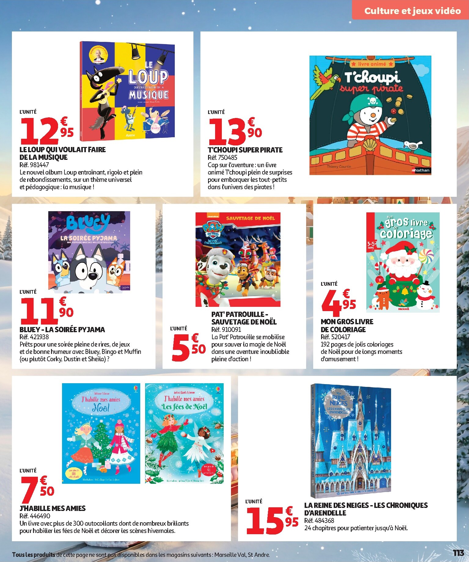 auchan - Huidige Auchan - Jouets de Noël folder geldig van vrijdag 16/10/2026 tot zondag 06/12/2026 - page: 113