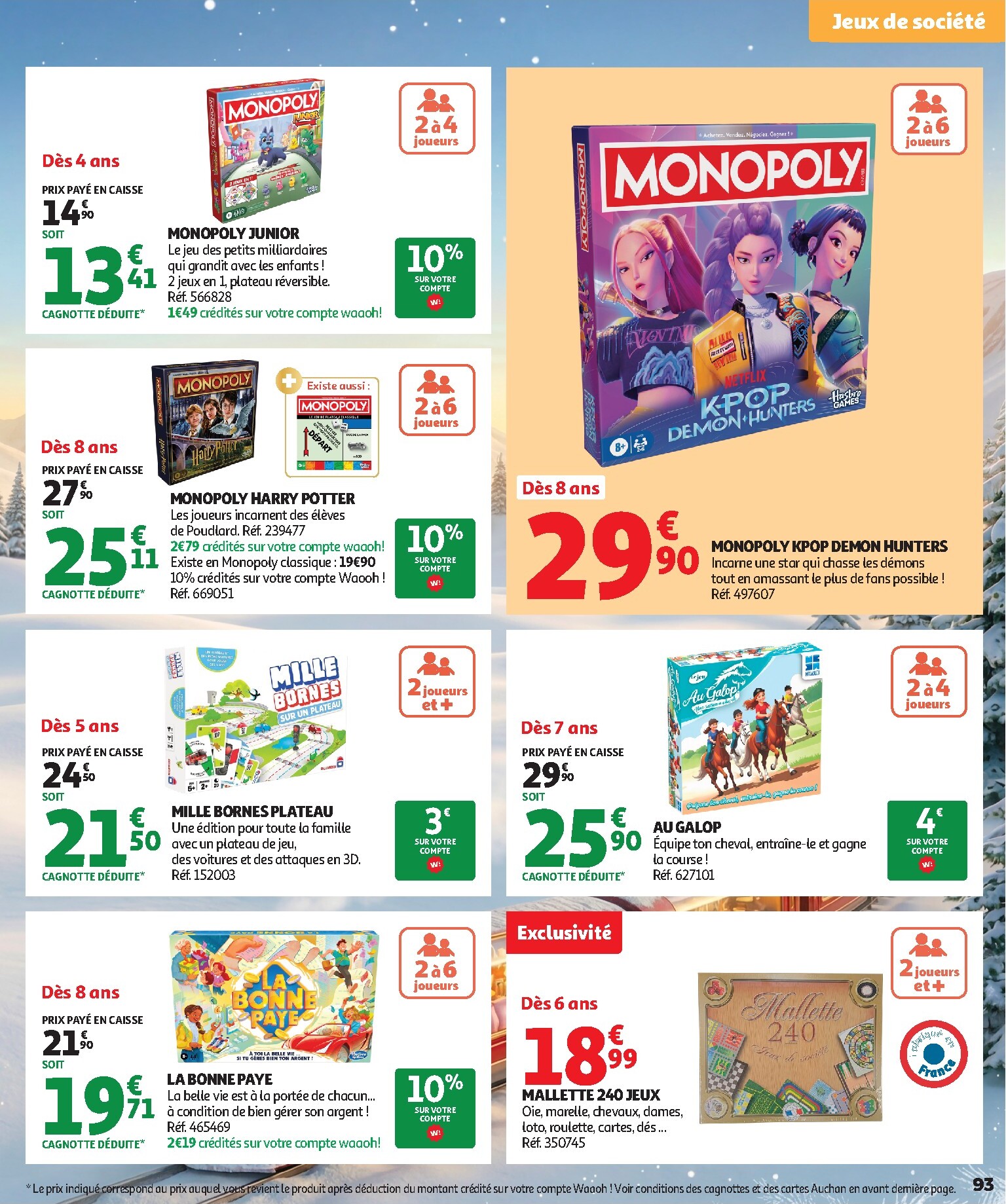 auchan - Huidige Auchan - Jouets de Noël folder geldig van vrijdag 16/10/2026 tot zondag 06/12/2026 - page: 93