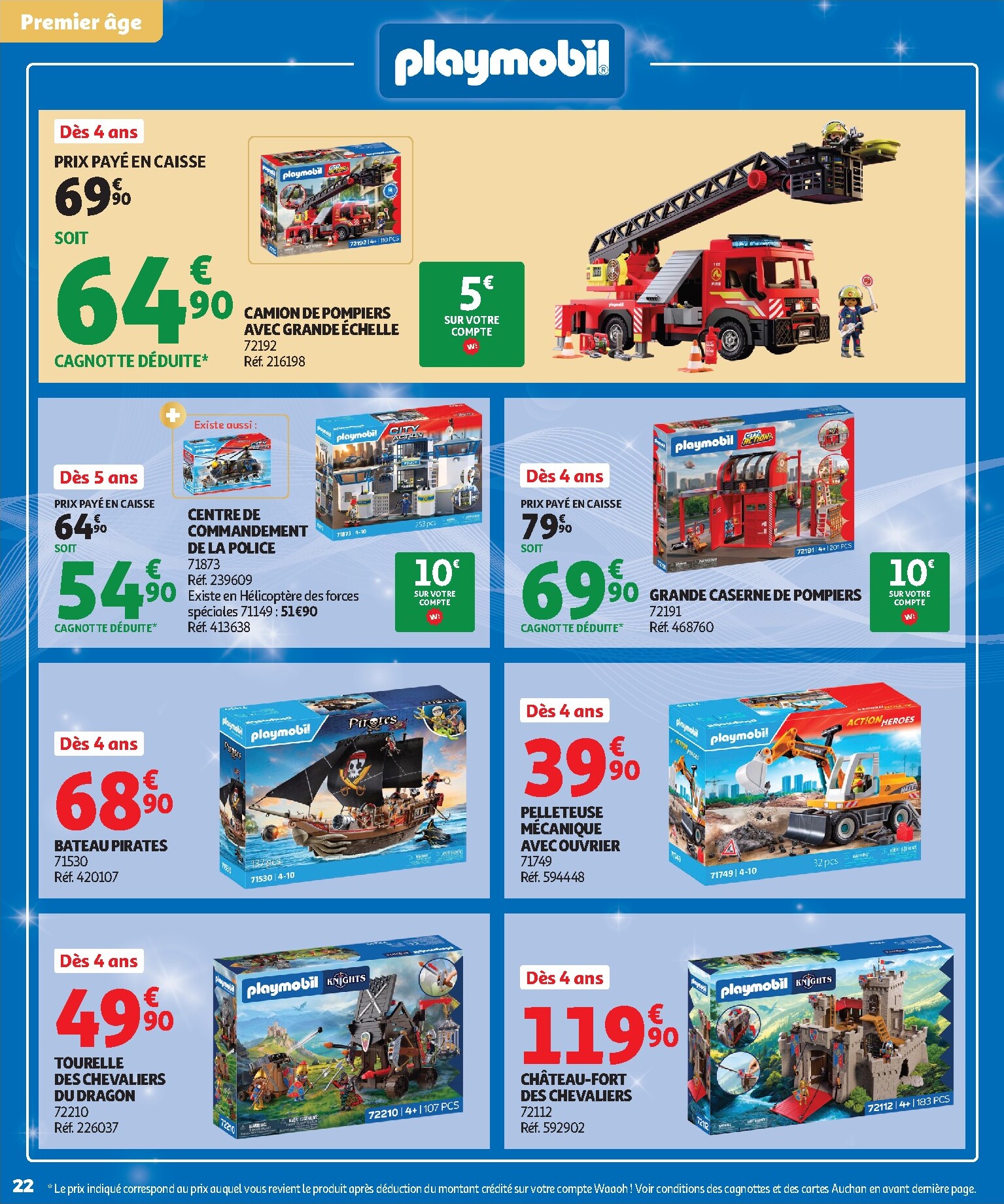 auchan - Huidige Auchan - Jouets de Noël folder geldig van vrijdag 16/10/2026 tot zondag 06/12/2026 - page: 22