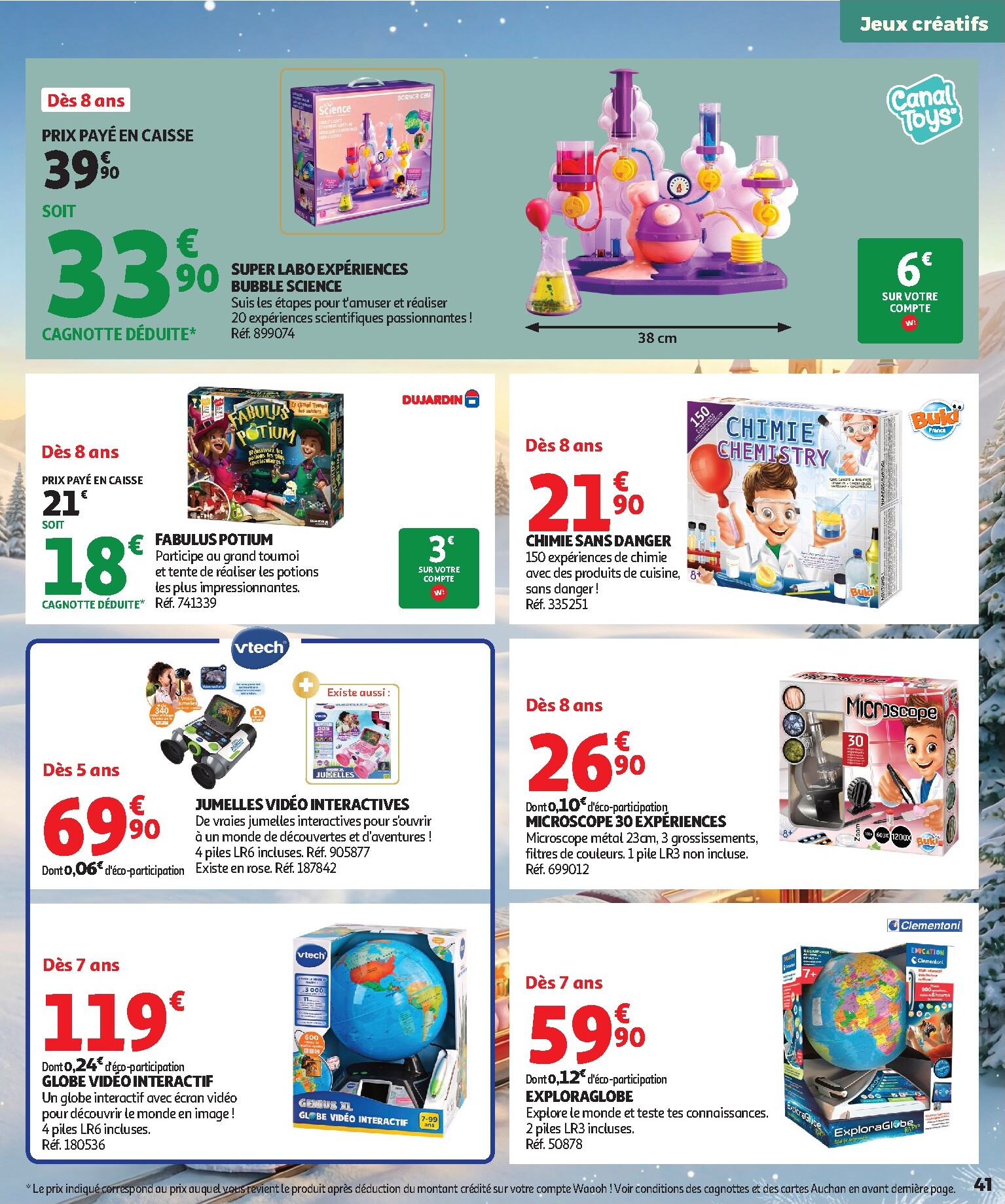 auchan - Huidige Auchan - Jouets de Noël folder geldig van vrijdag 16/10/2026 tot zondag 06/12/2026 - page: 41