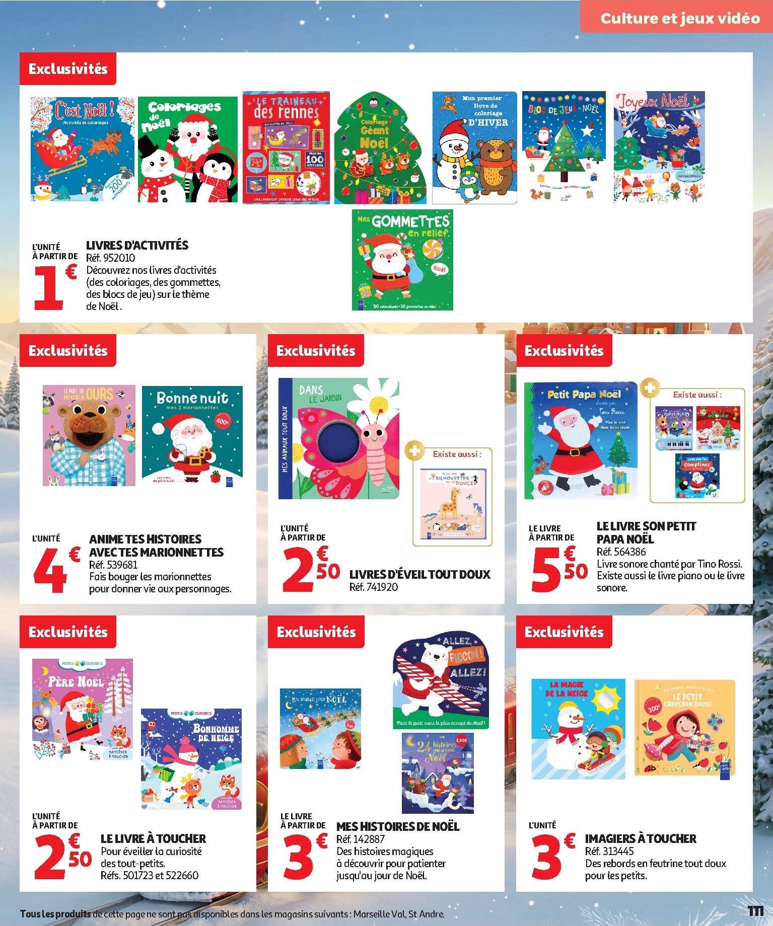 auchan - Huidige Auchan - Jouets de Noël folder geldig van vrijdag 16/10/2026 tot zondag 06/12/2026 - page: 111