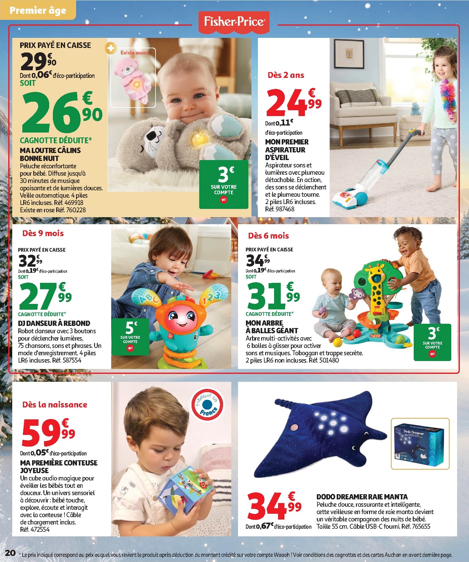 auchan - Huidige Auchan - Jouets de Noël folder geldig van vrijdag 16/10/2026 tot zondag 06/12/2026 - page: 20