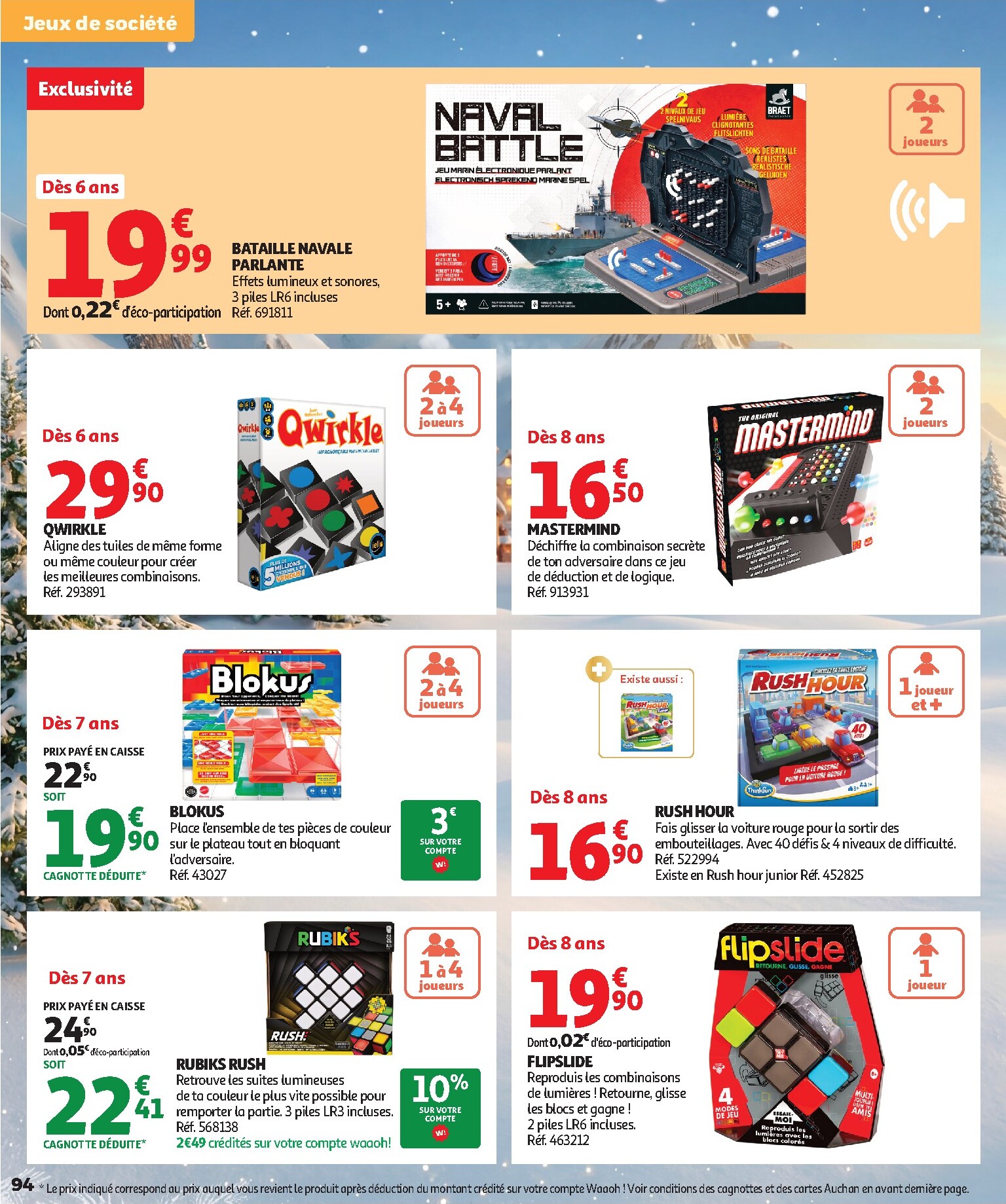 auchan - Huidige Auchan - Jouets de Noël folder geldig van vrijdag 16/10/2026 tot zondag 06/12/2026 - page: 94