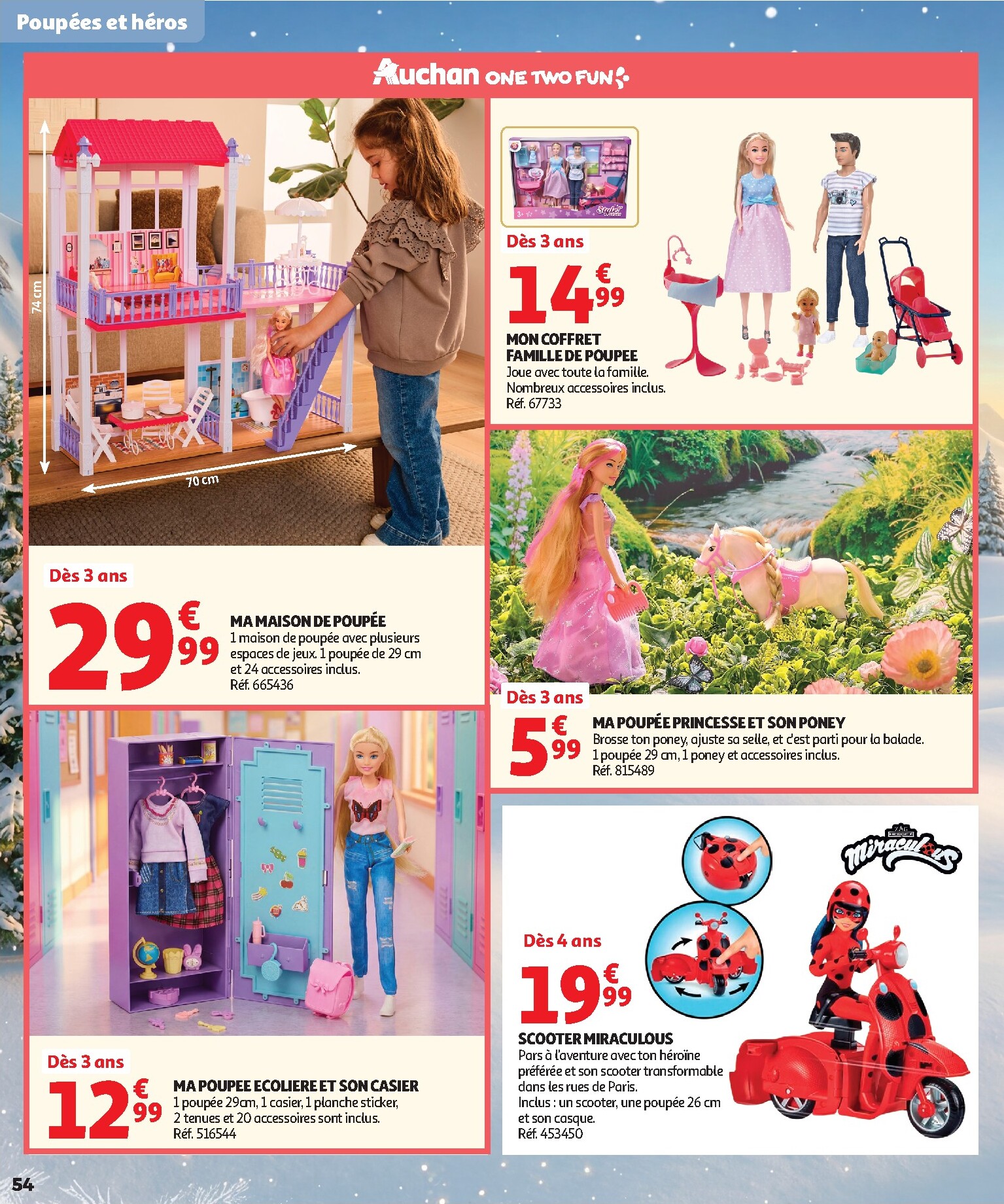 auchan - Huidige Auchan - Jouets de Noël folder geldig van vrijdag 16/10/2026 tot zondag 06/12/2026 - page: 54