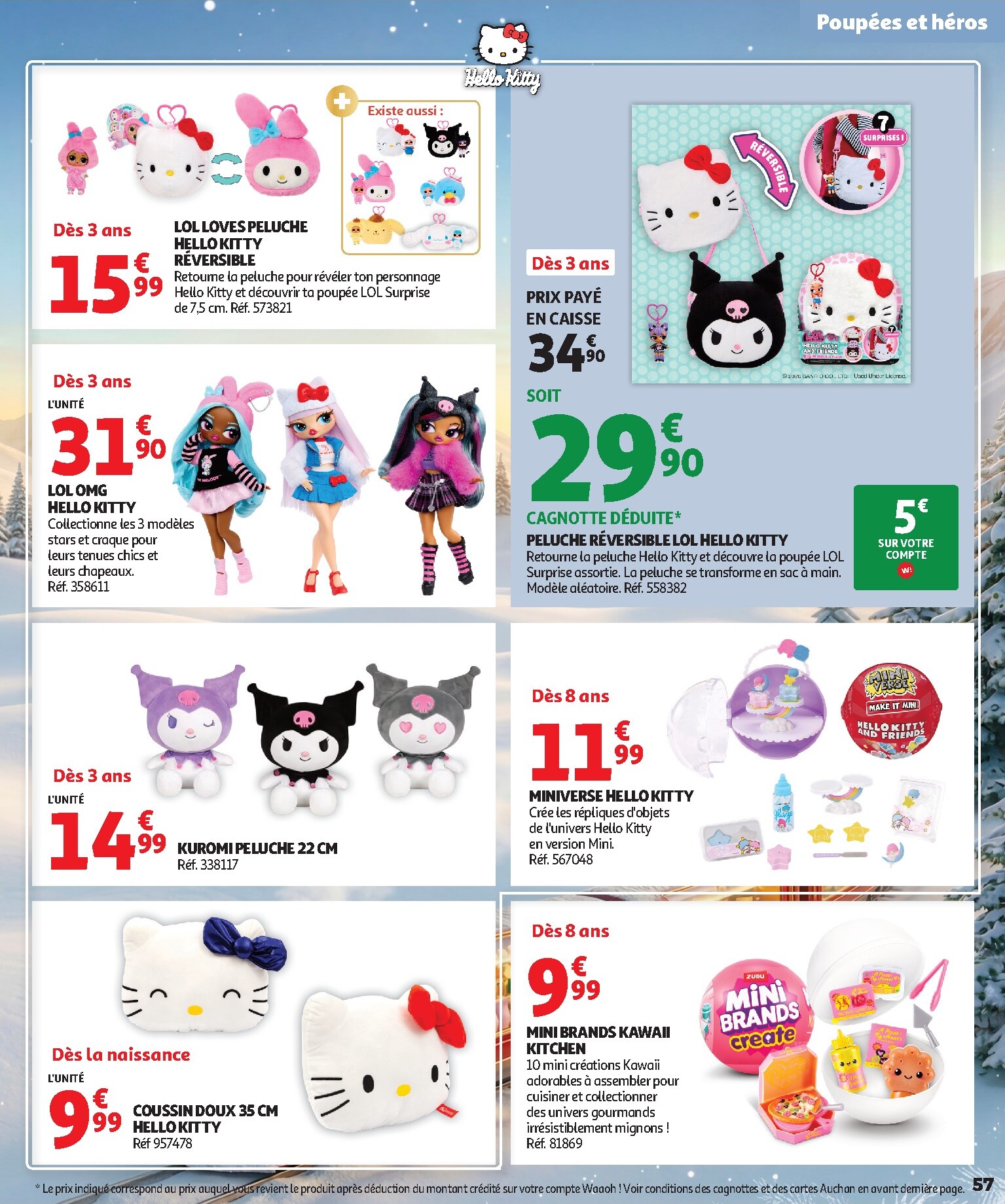auchan - Huidige Auchan - Jouets de Noël folder geldig van vrijdag 16/10/2026 tot zondag 06/12/2026 - page: 57
