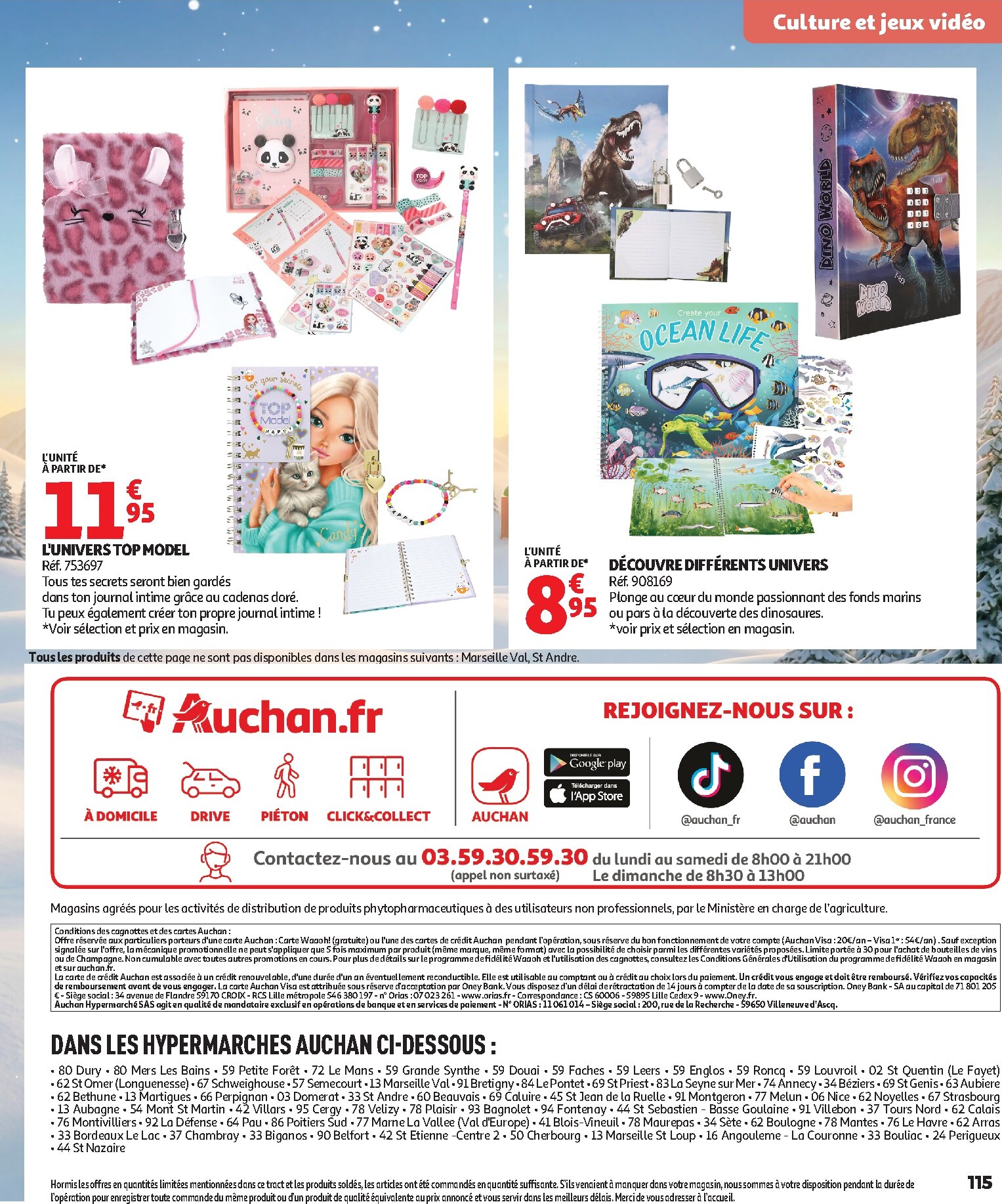 auchan - Huidige Auchan - Jouets de Noël folder geldig van vrijdag 16/10/2026 tot zondag 06/12/2026 - page: 115