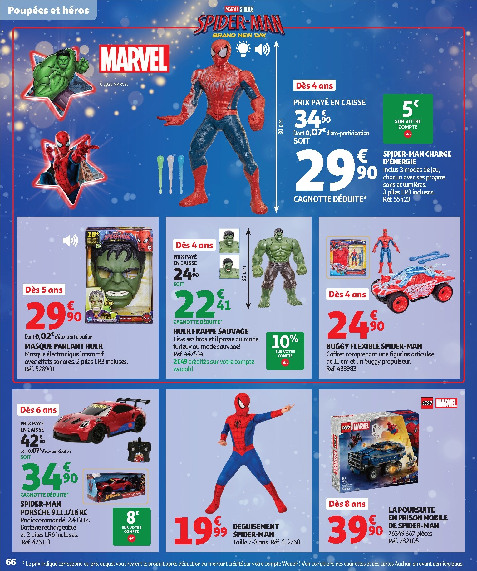 auchan - Huidige Auchan - Jouets de Noël folder geldig van vrijdag 16/10/2026 tot zondag 06/12/2026 - page: 66