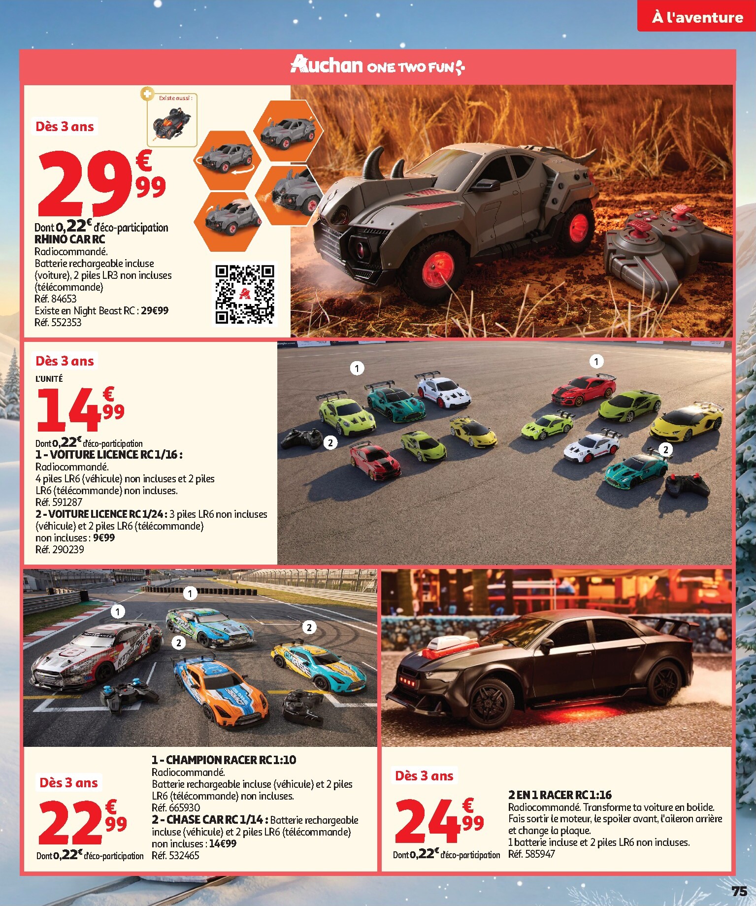 auchan - Huidige Auchan - Jouets de Noël folder geldig van vrijdag 16/10/2026 tot zondag 06/12/2026 - page: 75