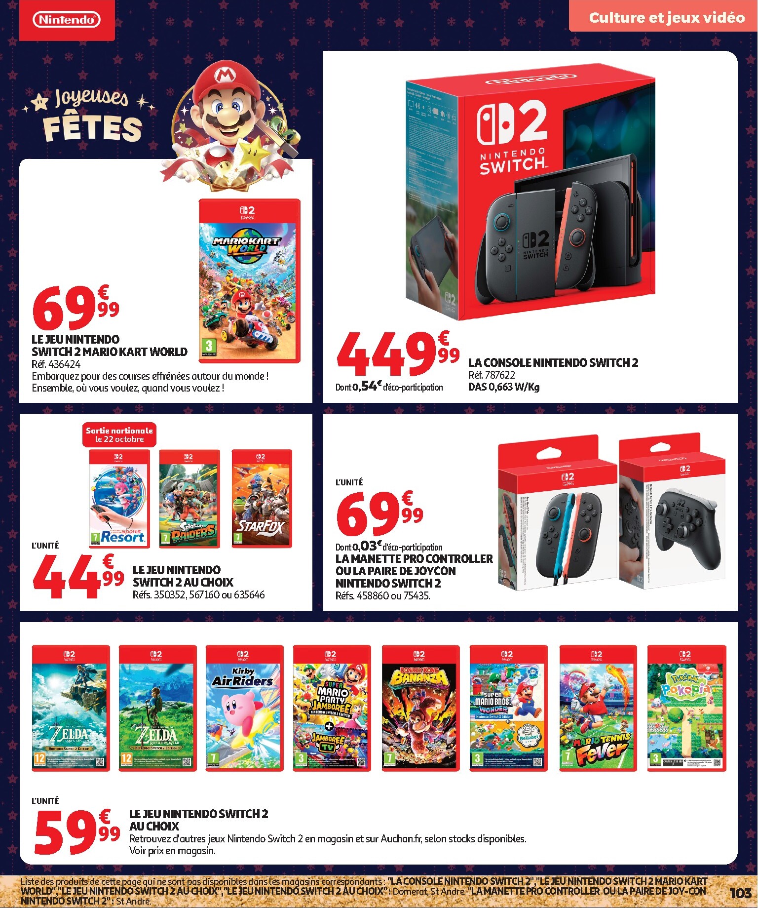 auchan - Huidige Auchan - Jouets de Noël folder geldig van vrijdag 16/10/2026 tot zondag 06/12/2026 - page: 103