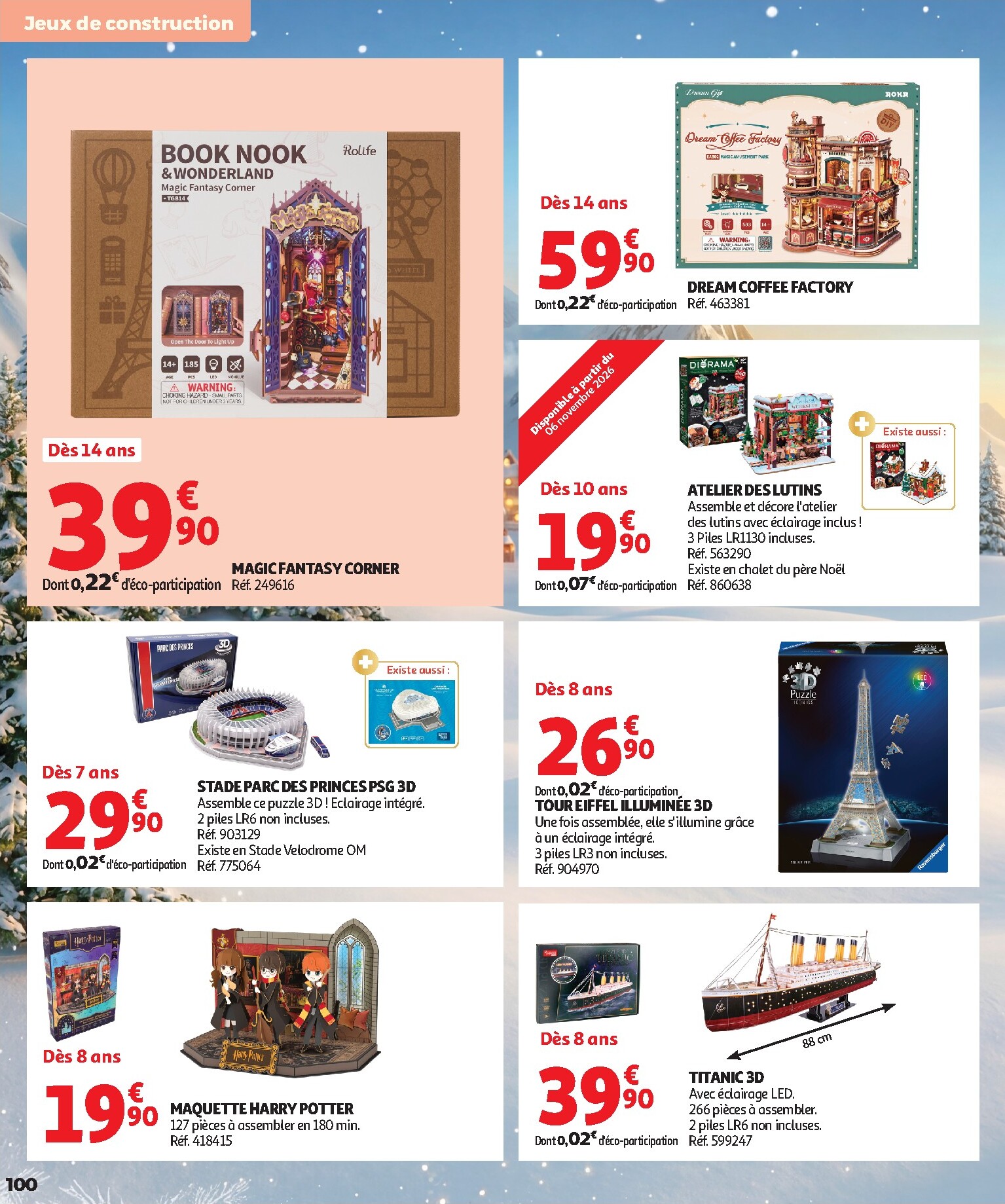 auchan - Huidige Auchan - Jouets de Noël folder geldig van vrijdag 16/10/2026 tot zondag 06/12/2026 - page: 100