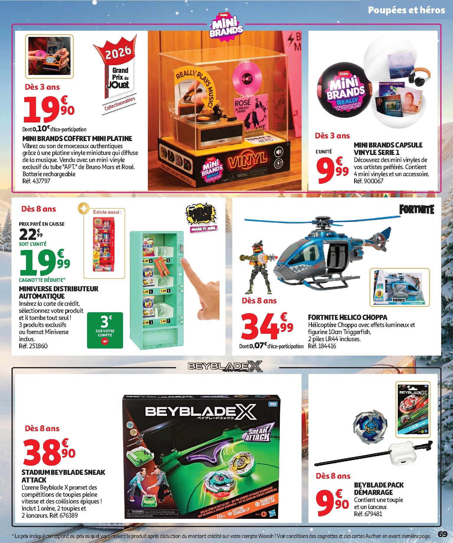 auchan - Huidige Auchan - Jouets de Noël folder geldig van vrijdag 16/10/2026 tot zondag 06/12/2026 - page: 69