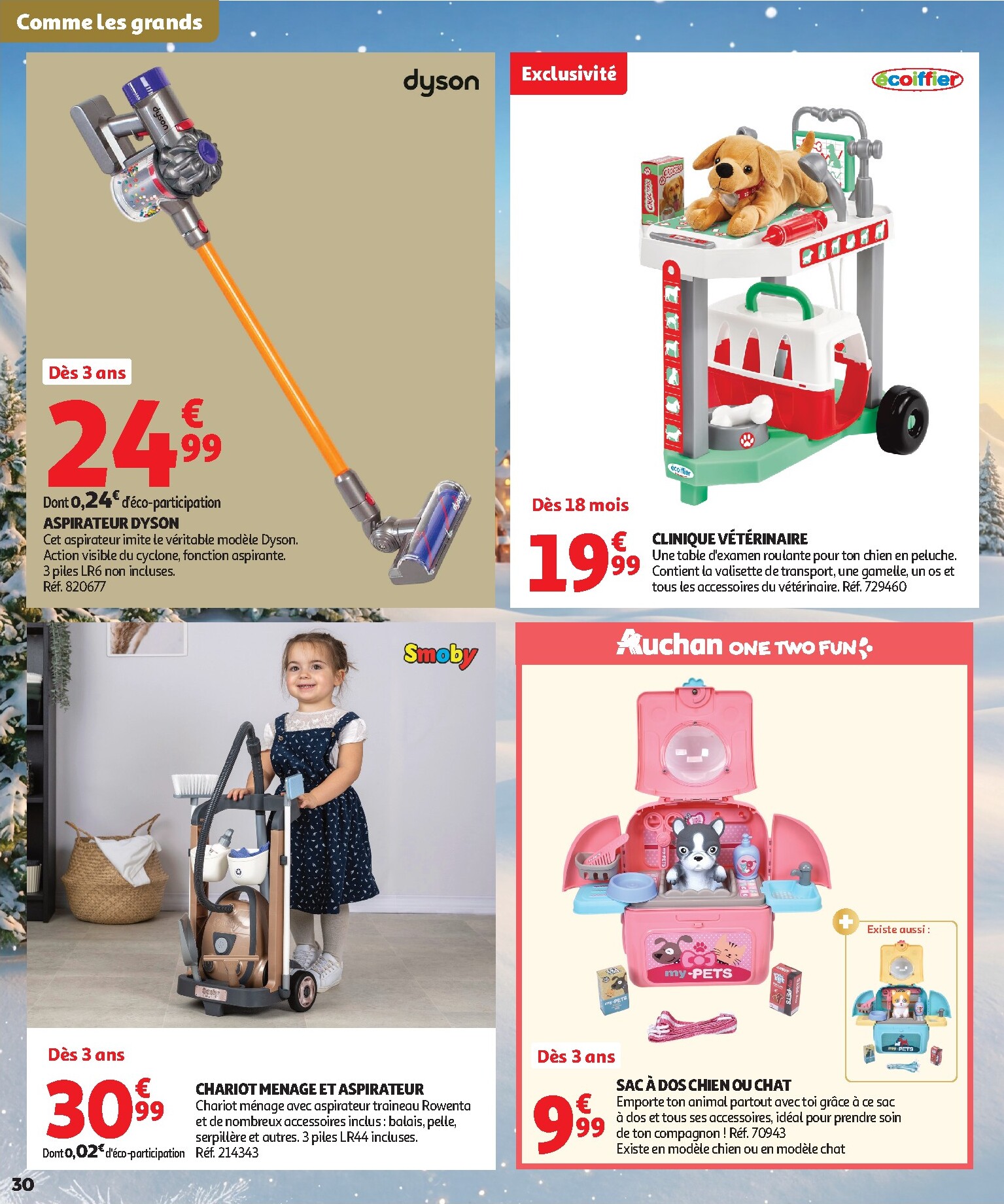auchan - Huidige Auchan - Jouets de Noël folder geldig van vrijdag 16/10/2026 tot zondag 06/12/2026 - page: 30