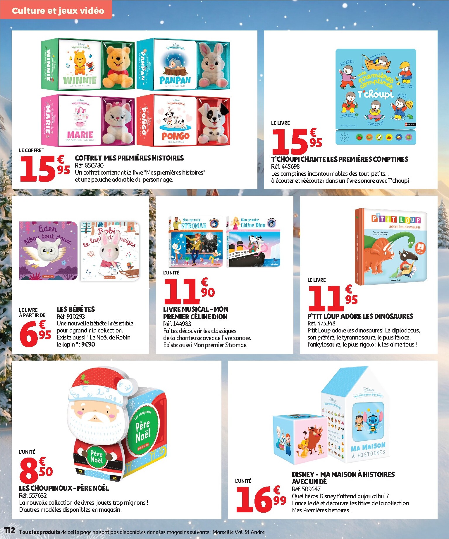 auchan - Huidige Auchan - Jouets de Noël folder geldig van vrijdag 16/10/2026 tot zondag 06/12/2026 - page: 112