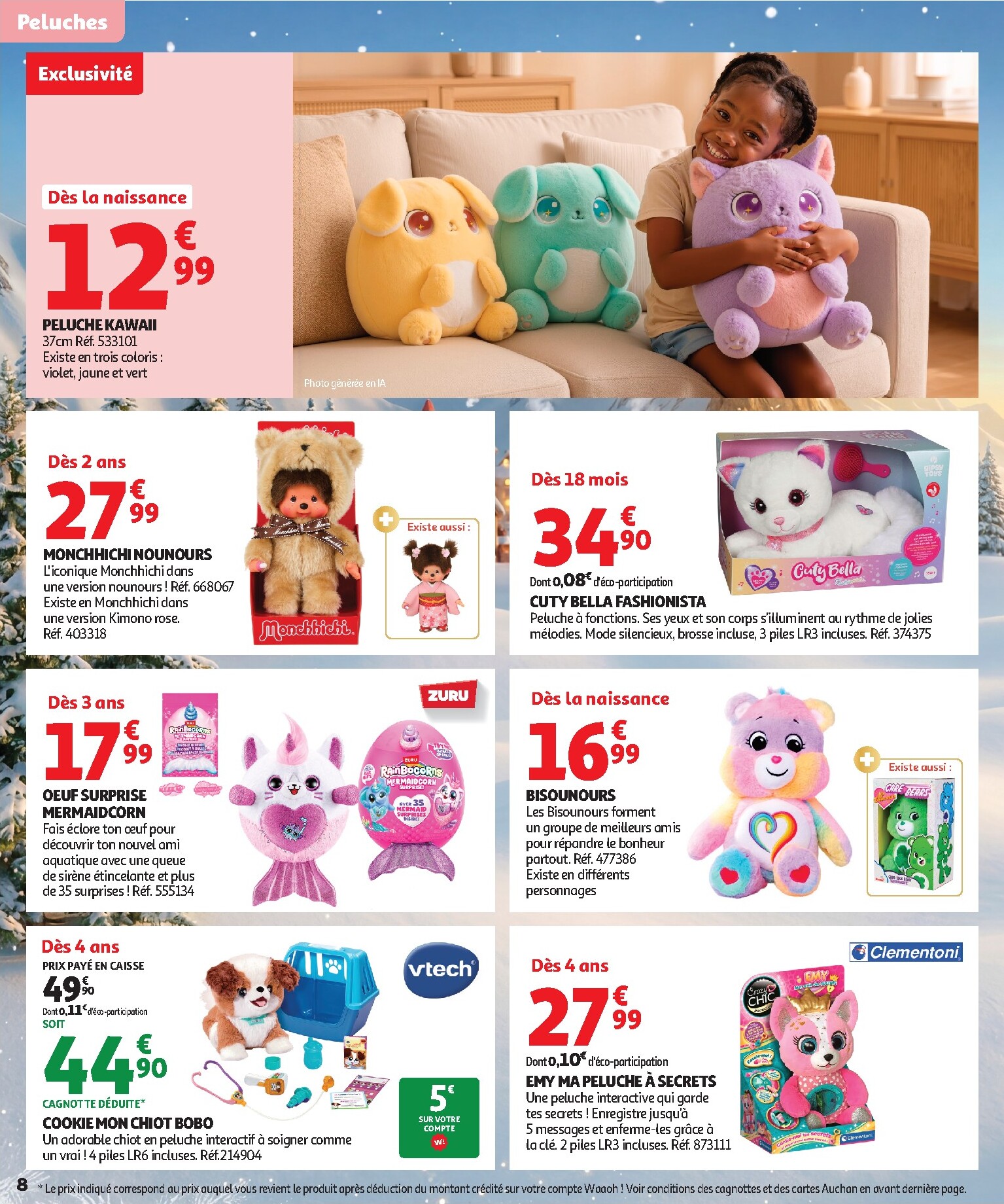 auchan - Huidige Auchan - Jouets de Noël folder geldig van vrijdag 16/10/2026 tot zondag 06/12/2026 - page: 8