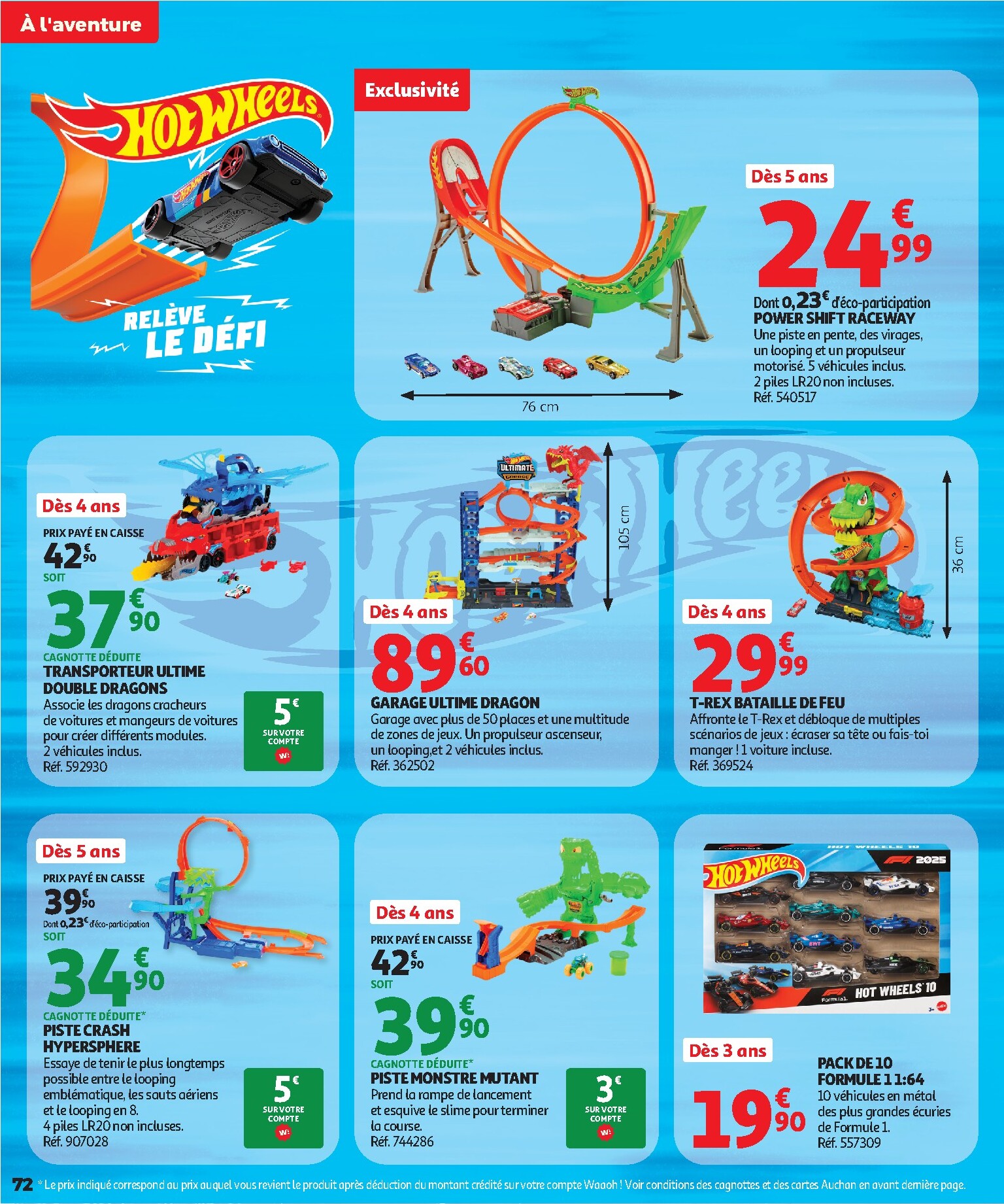 auchan - Huidige Auchan - Jouets de Noël folder geldig van vrijdag 16/10/2026 tot zondag 06/12/2026 - page: 72