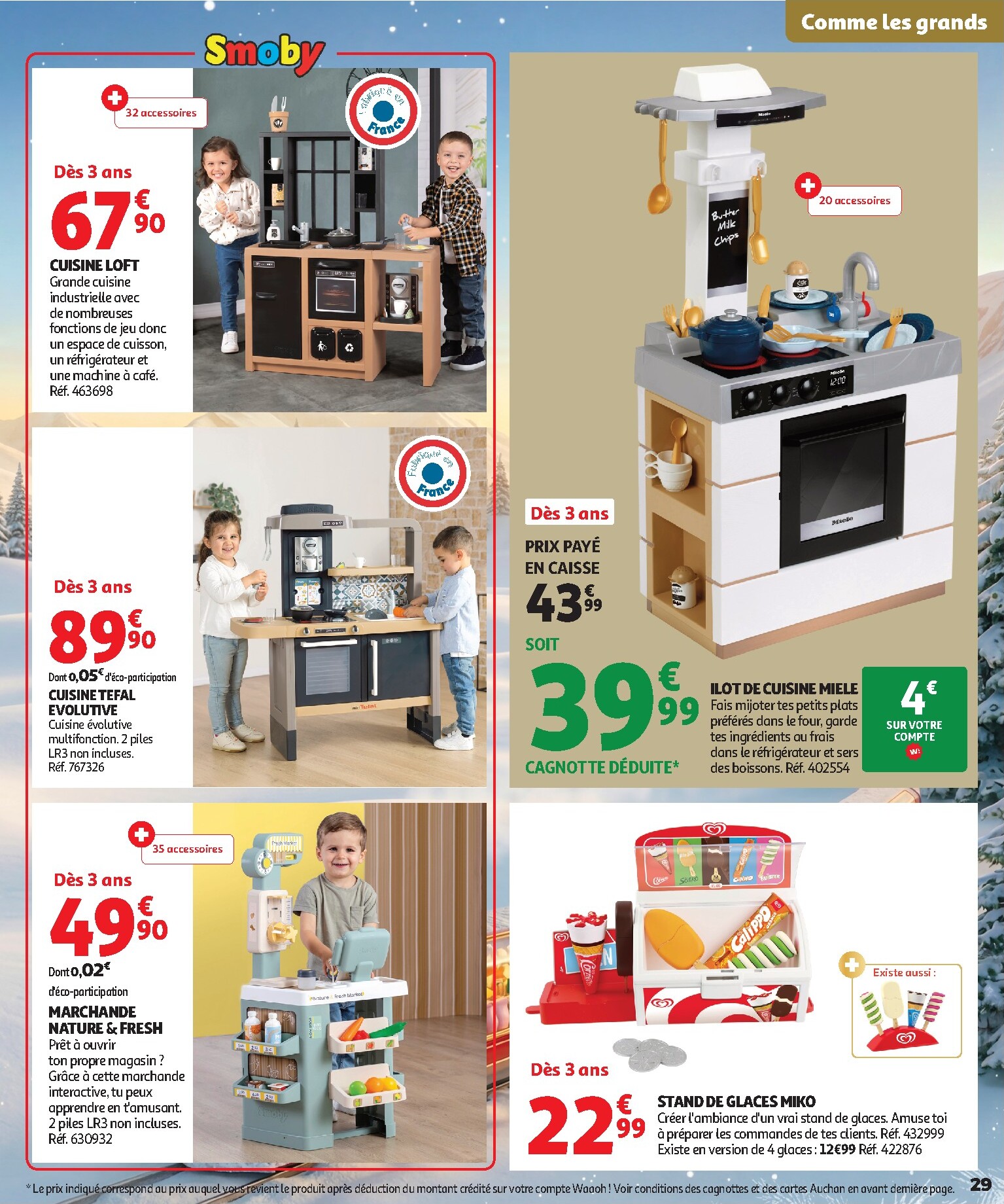 auchan - Huidige Auchan - Jouets de Noël folder geldig van vrijdag 16/10/2026 tot zondag 06/12/2026 - page: 29
