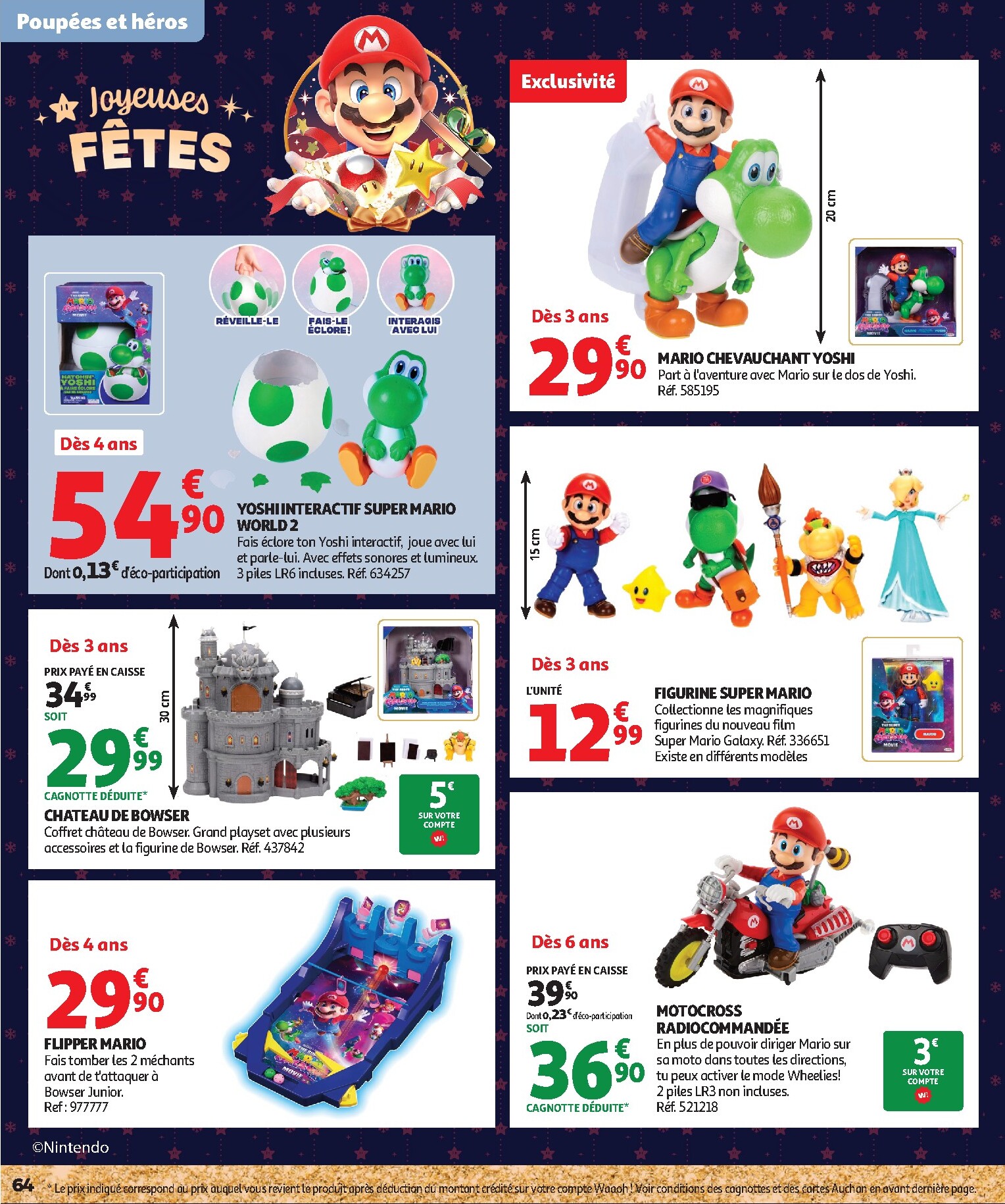 auchan - Huidige Auchan - Jouets de Noël folder geldig van vrijdag 16/10/2026 tot zondag 06/12/2026 - page: 64