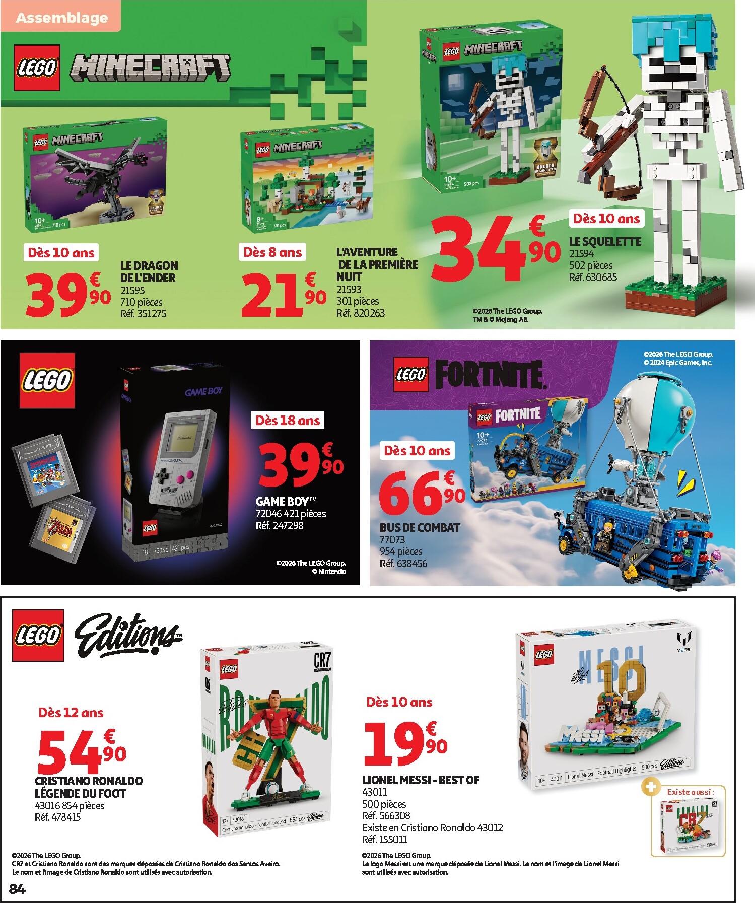auchan - Huidige Auchan - Jouets de Noël folder geldig van vrijdag 16/10/2026 tot zondag 06/12/2026 - page: 84