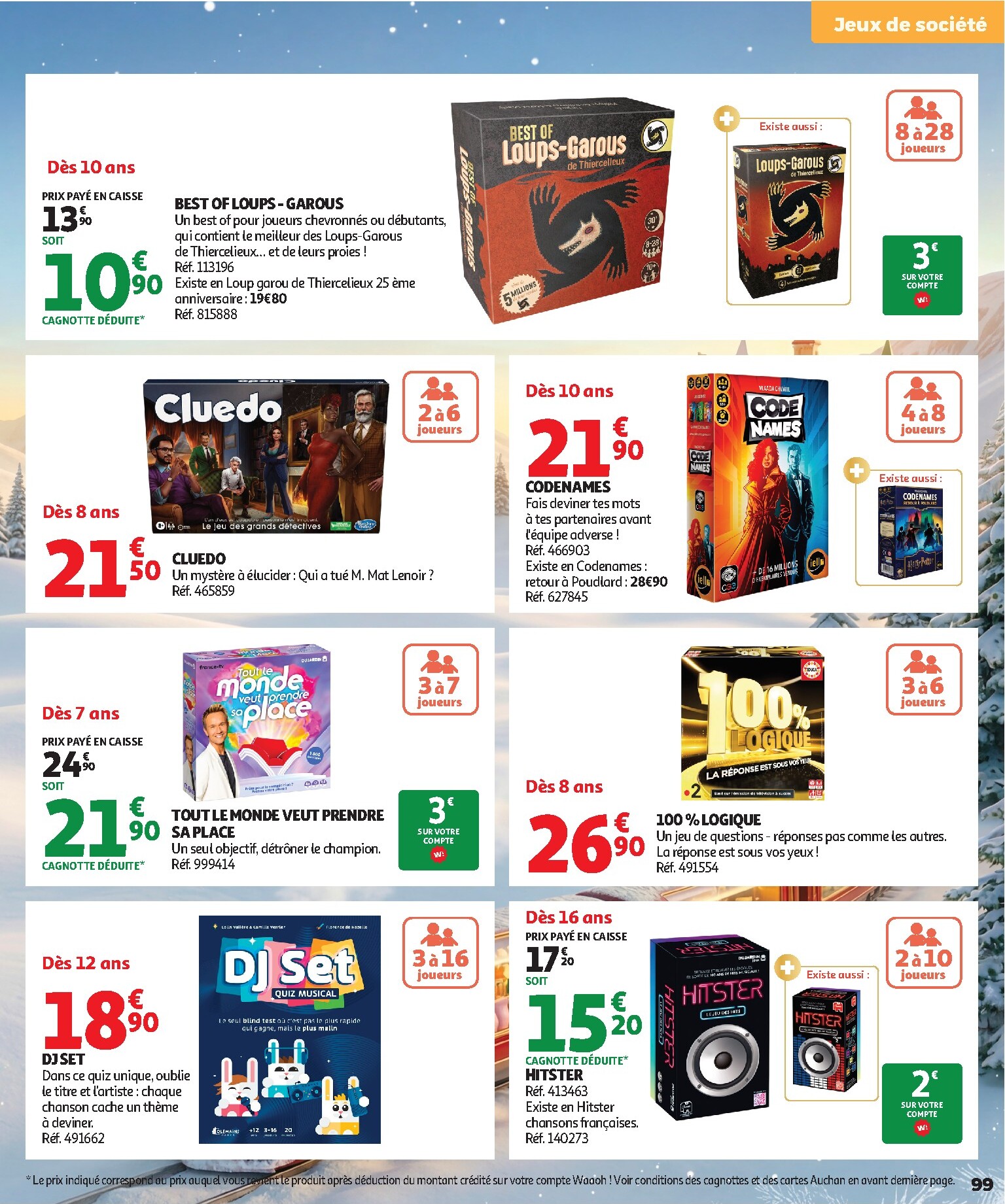 auchan - Huidige Auchan - Jouets de Noël folder geldig van vrijdag 16/10/2026 tot zondag 06/12/2026 - page: 99