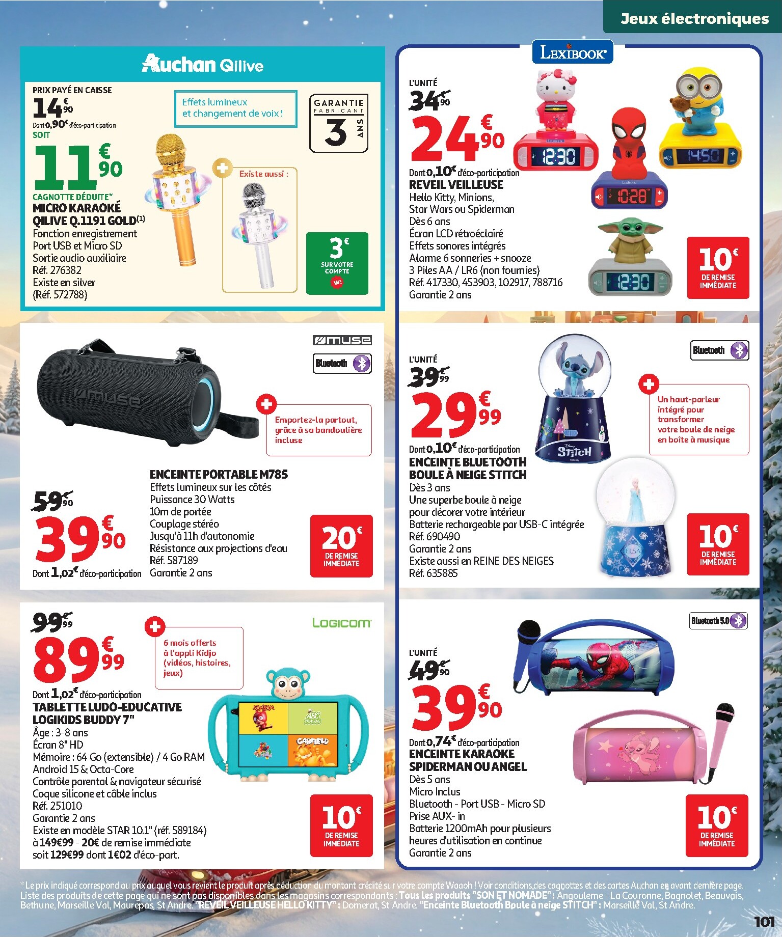auchan - Huidige Auchan - Jouets de Noël folder geldig van vrijdag 16/10/2026 tot zondag 06/12/2026 - page: 101