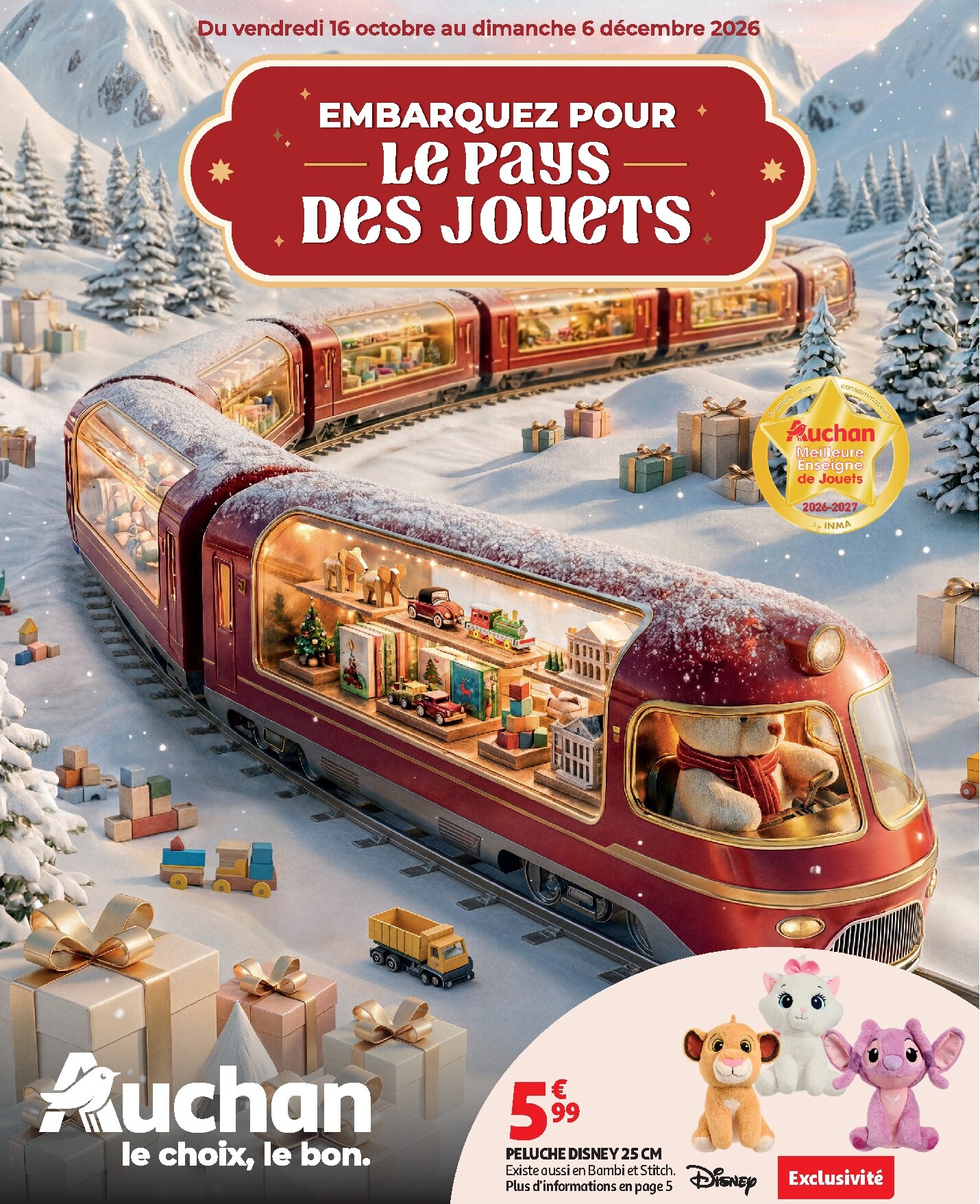 auchan - Huidige Auchan - Jouets de Noël folder geldig van vrijdag 16/10/2026 tot zondag 06/12/2026