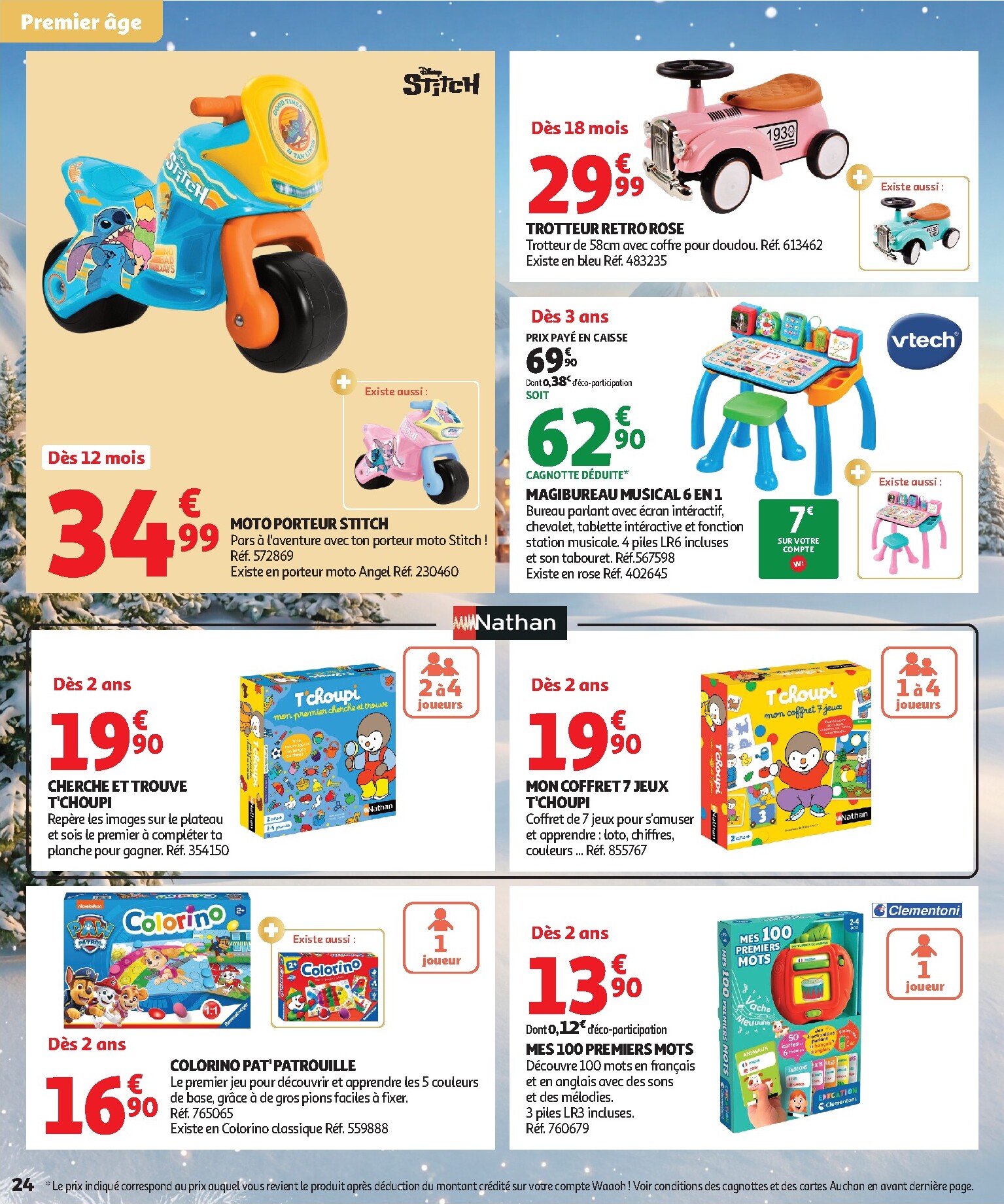 auchan - Huidige Auchan - Jouets de Noël folder geldig van vrijdag 16/10/2026 tot zondag 06/12/2026 - page: 24