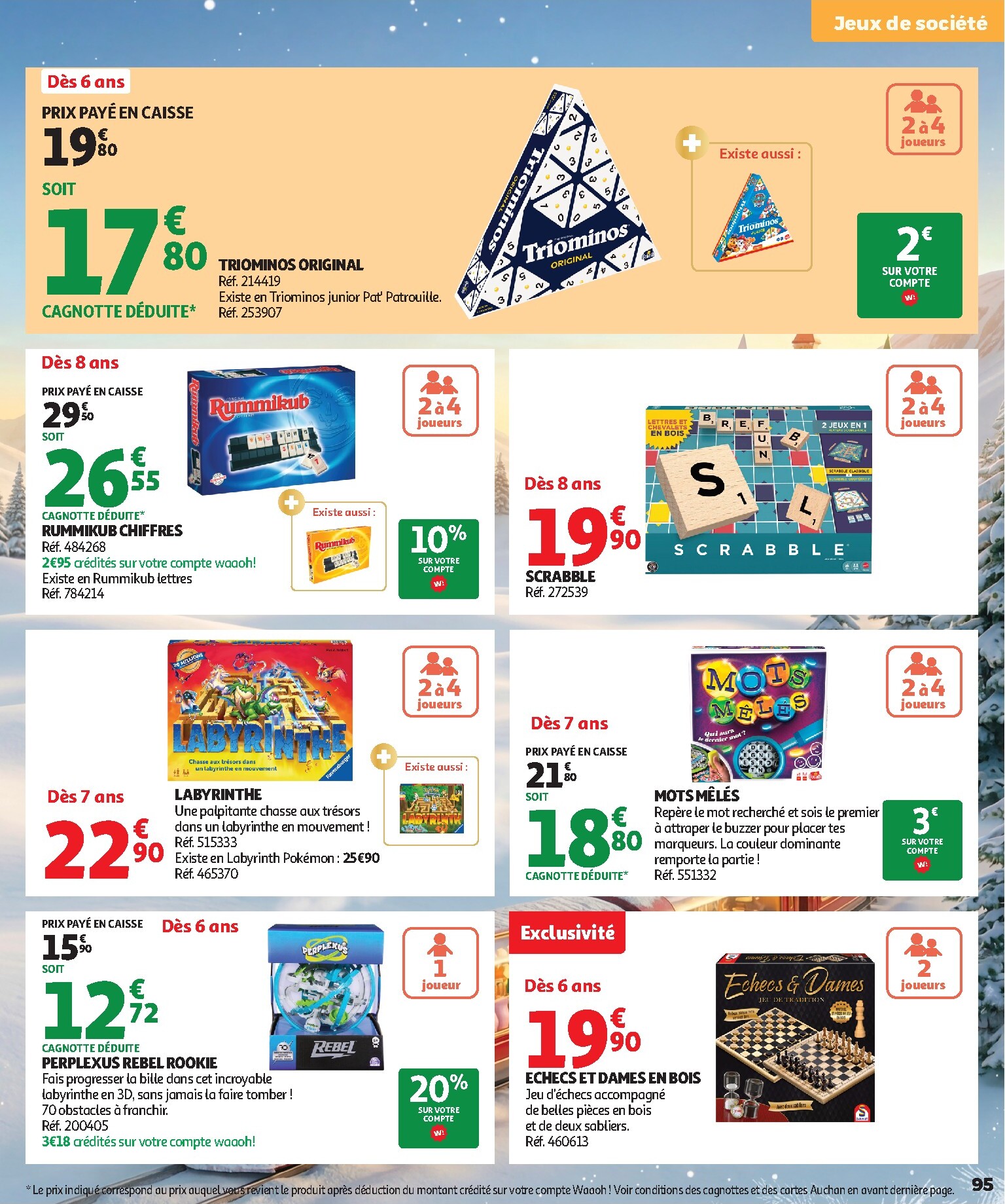 auchan - Huidige Auchan - Jouets de Noël folder geldig van vrijdag 16/10/2026 tot zondag 06/12/2026 - page: 95