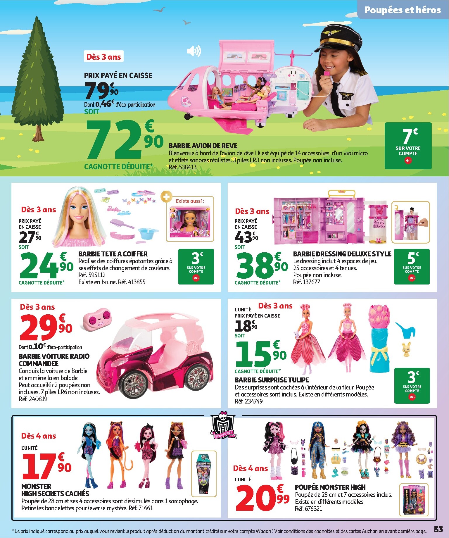 auchan - Huidige Auchan - Jouets de Noël folder geldig van vrijdag 16/10/2026 tot zondag 06/12/2026 - page: 53